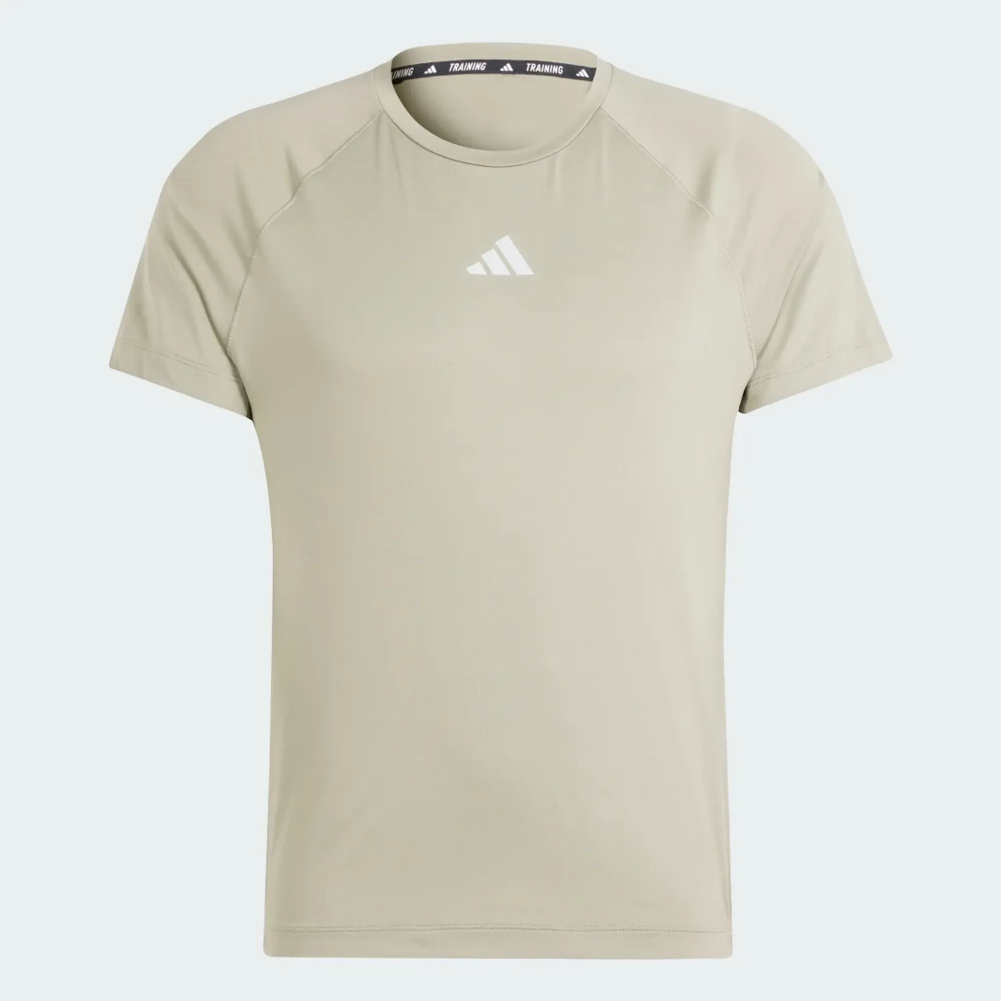 adidas Men's AEROREADY Gym+ Training T-Shirt, Silver Pebble
