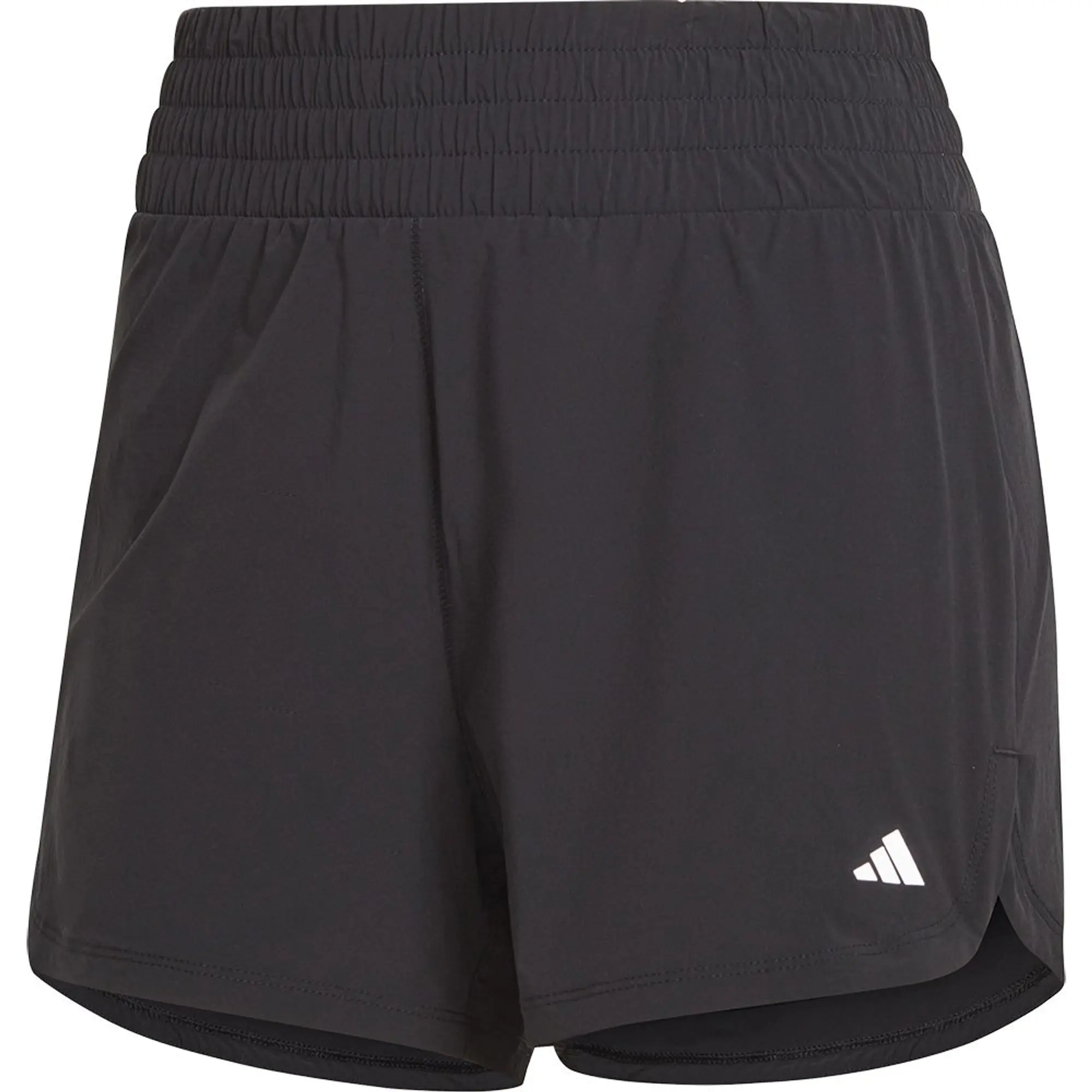 adidas Pacer Stretch-Woven Zipper Pocket Lux Shorts - Black - XL ...