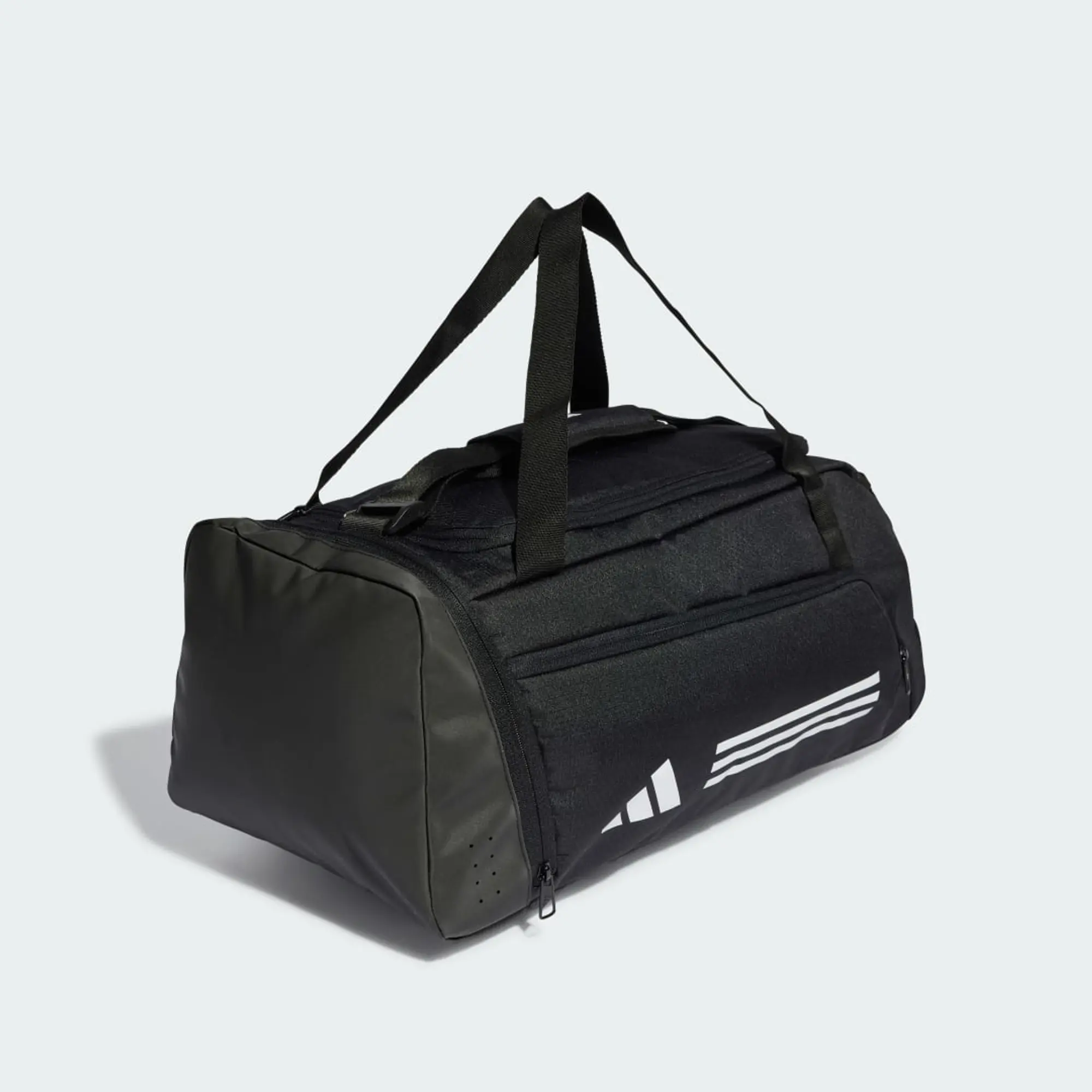 adidas Unisex Essentials 3 Stripes Duffel Bag Small