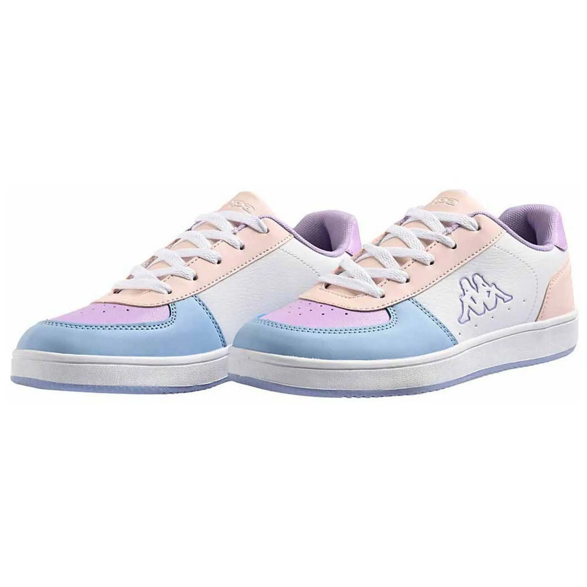 Kappa Malone Jr Lace Trainers  - White