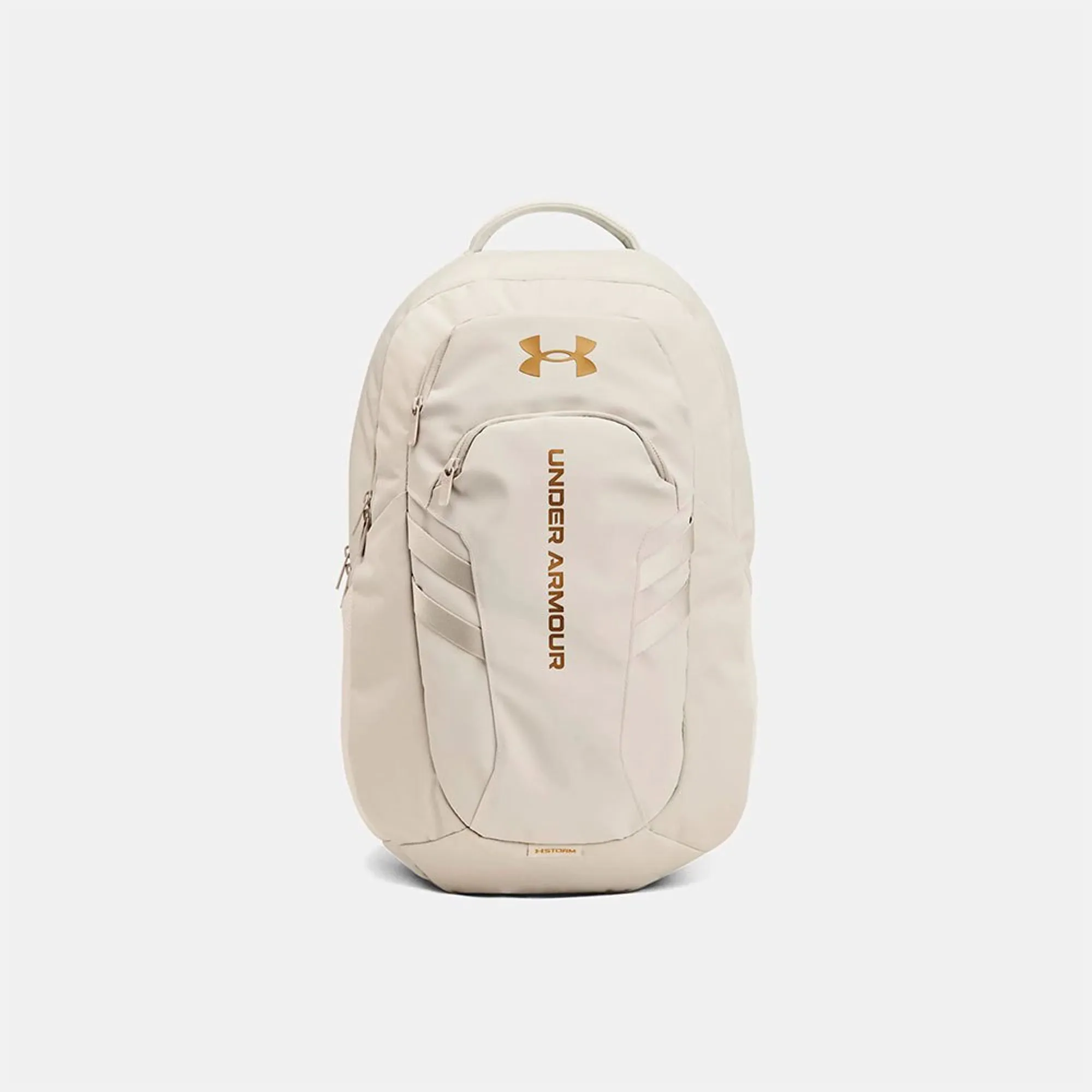 Under Armour  Hustle 6.0 Pro Backpack Summit White / Metallic Gold OSFM