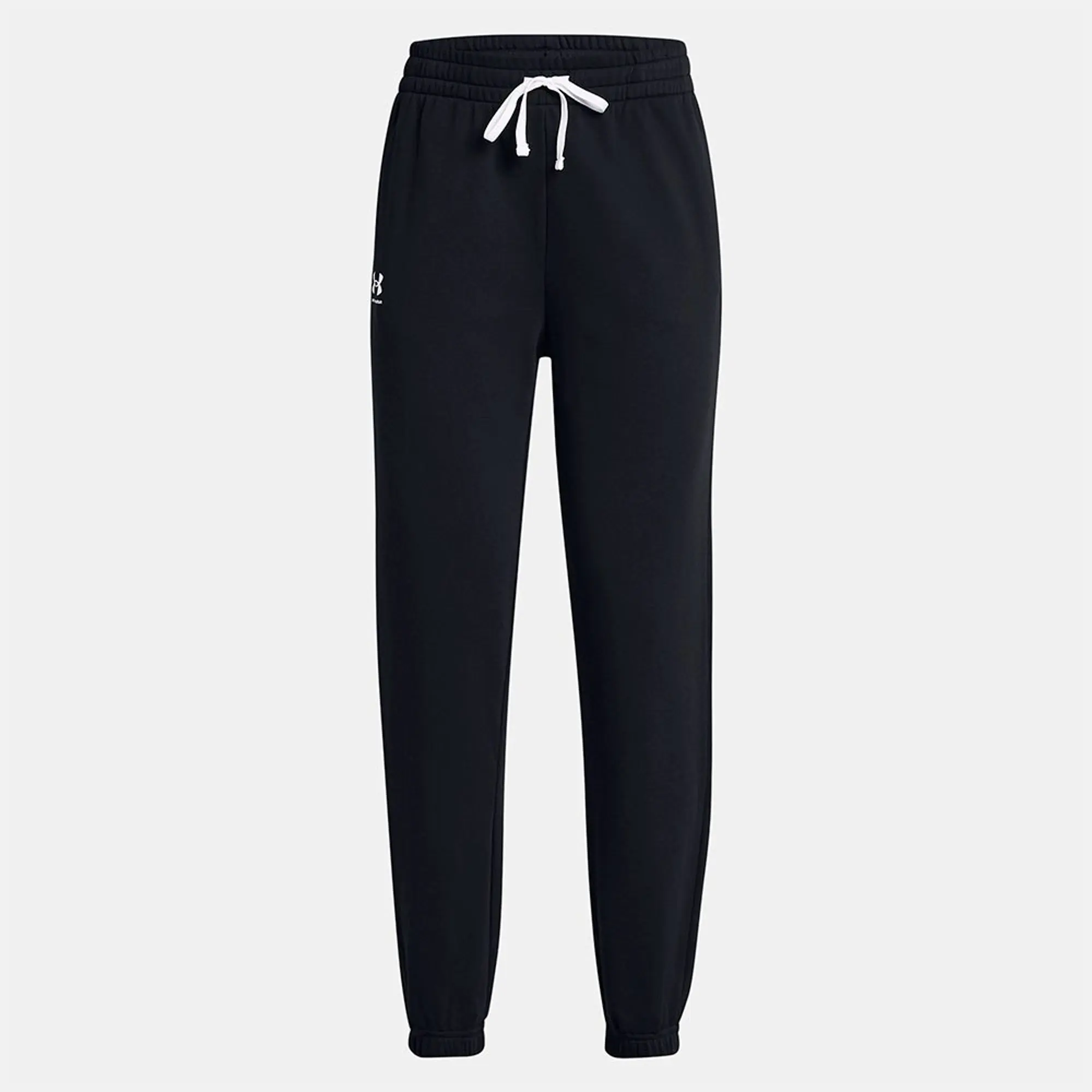 Women's  Under Armour  Rival Terry Joggers Black / Black / White S