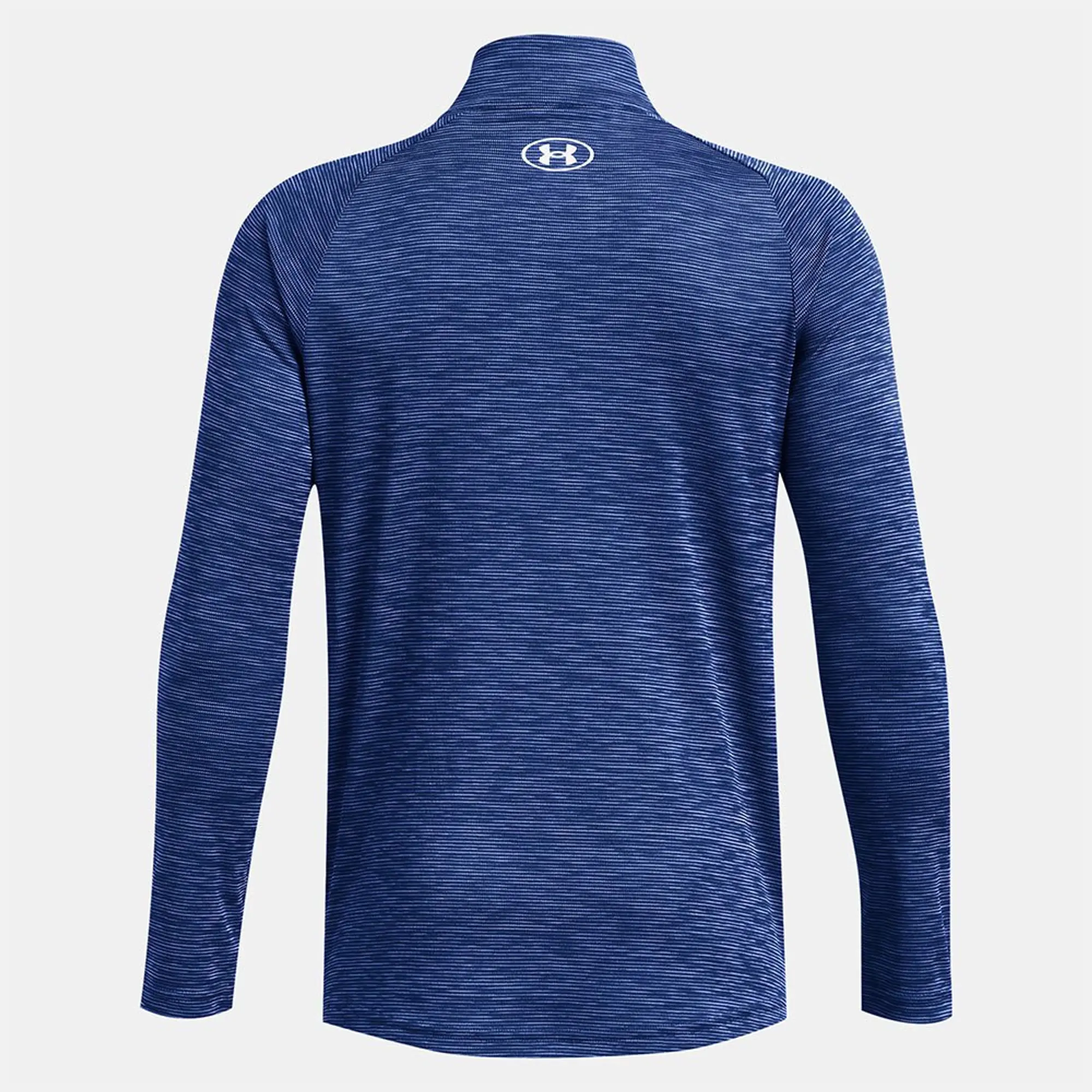 Under Armour Tech Textured Half Zip Long Sleeve T-shirt  - Blue