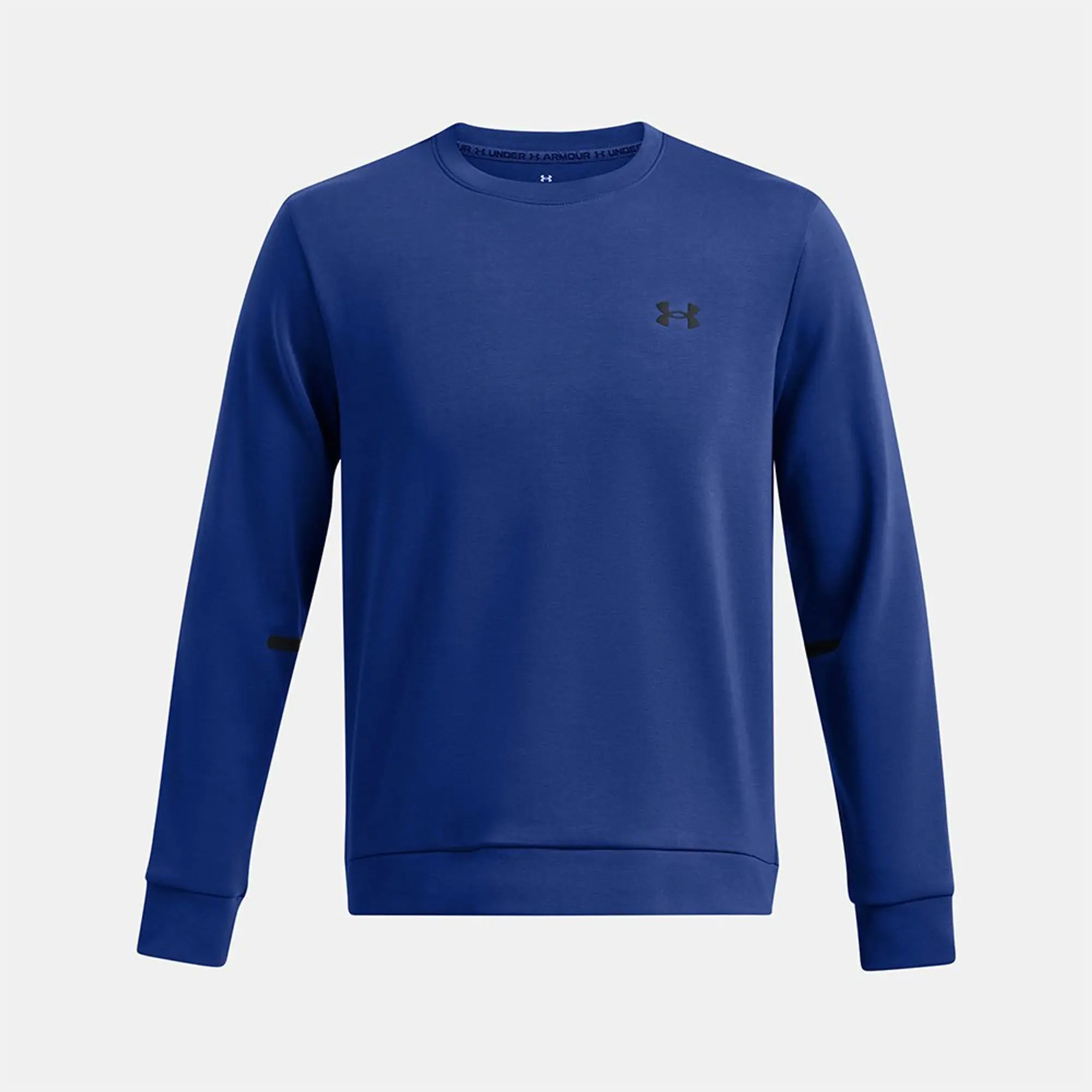 Men's  Under Armour  Unstoppable Fleece Crew Tech Blue / Black XXL