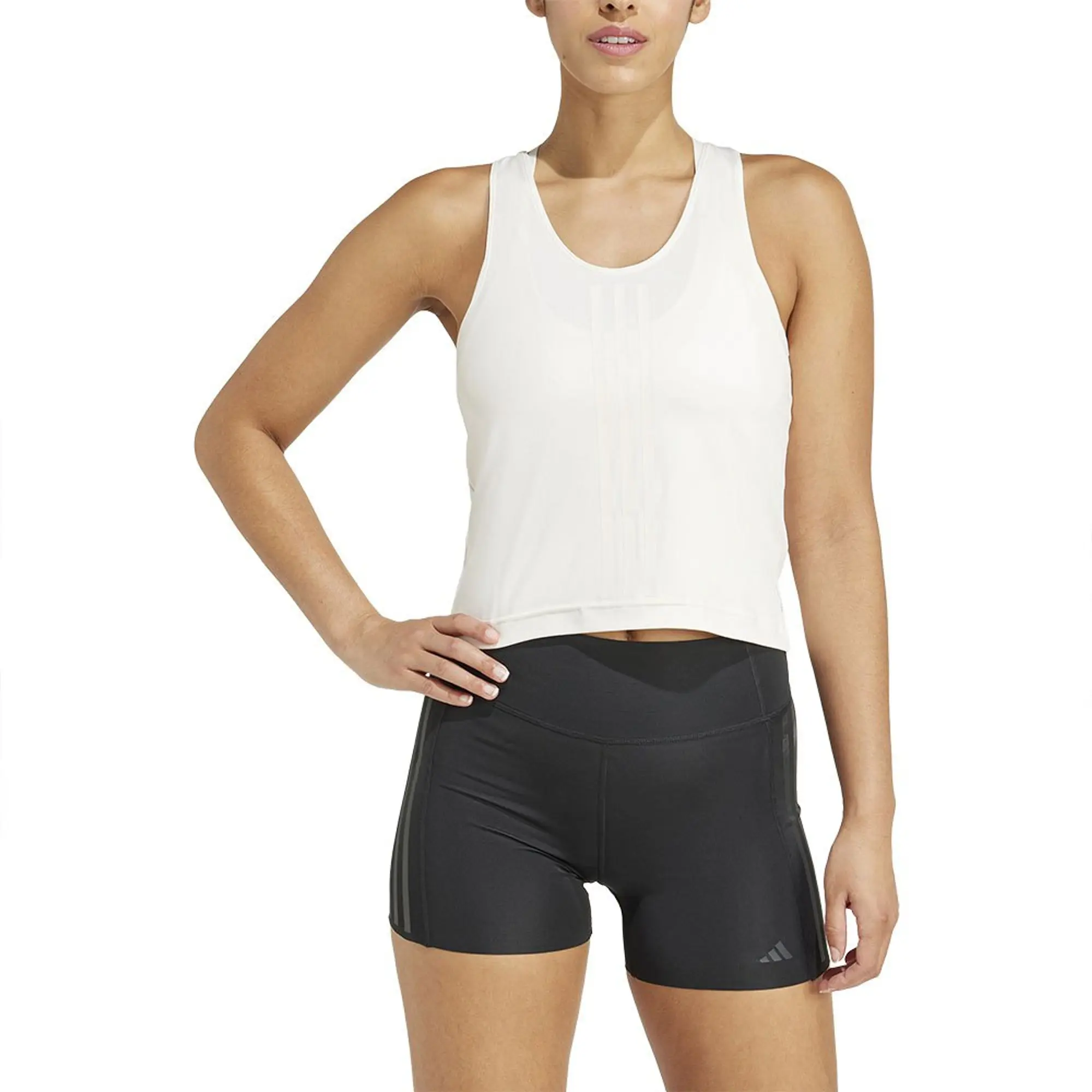 adidas Women Power Reversible 3 Stripes Tight Fit Tank Top