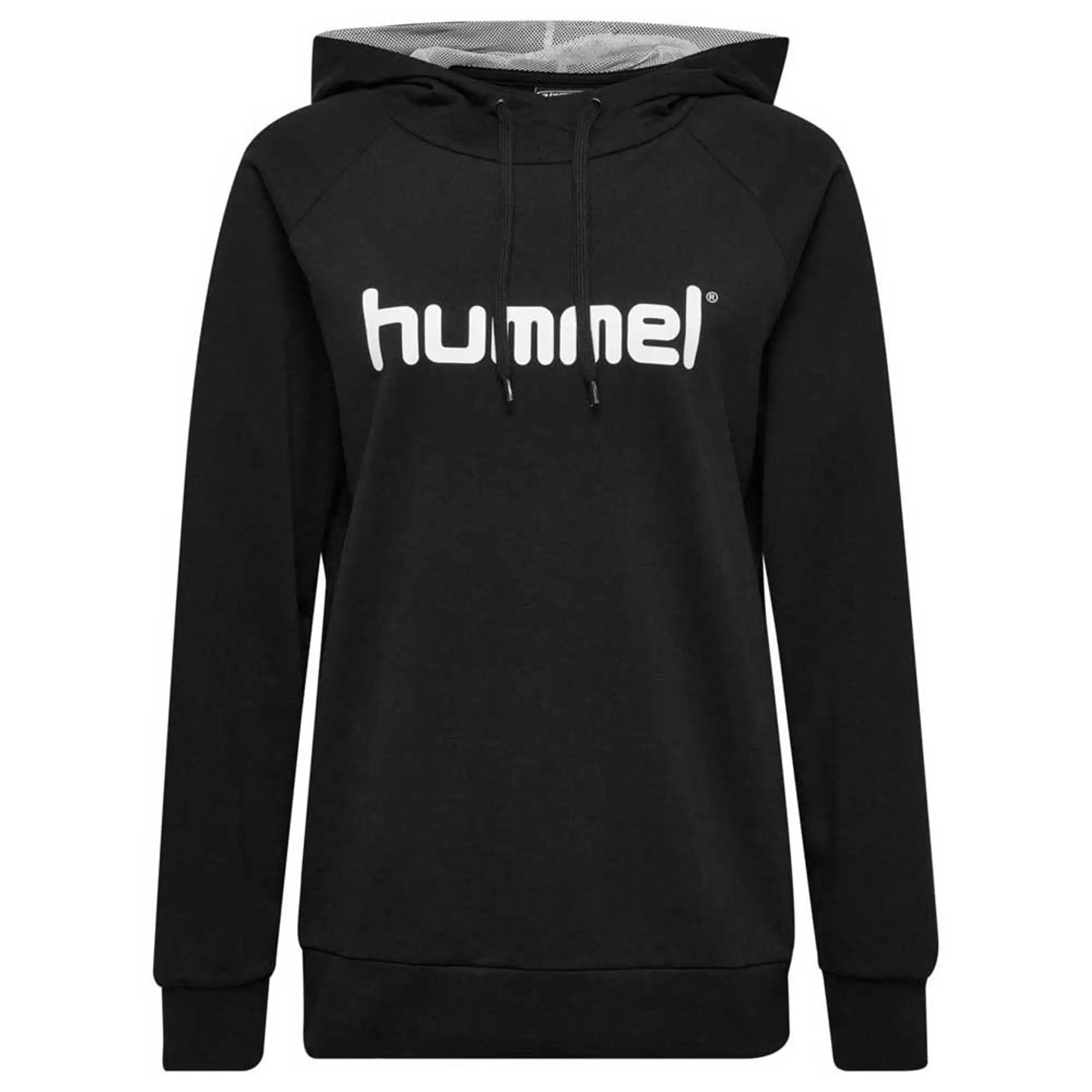 Hummel Go Logo Hoodie  - Black