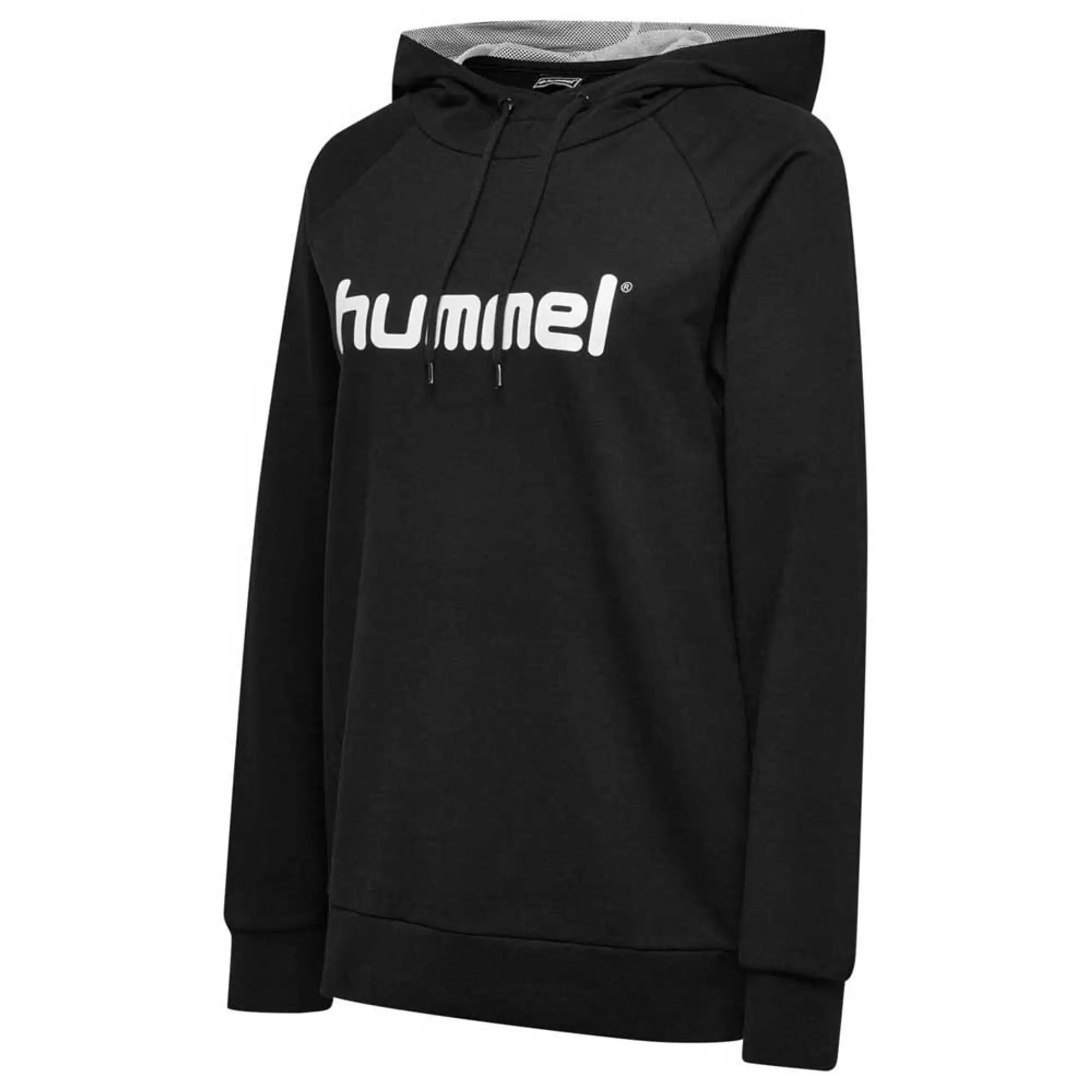 Hummel Go Logo Hoodie  - Black