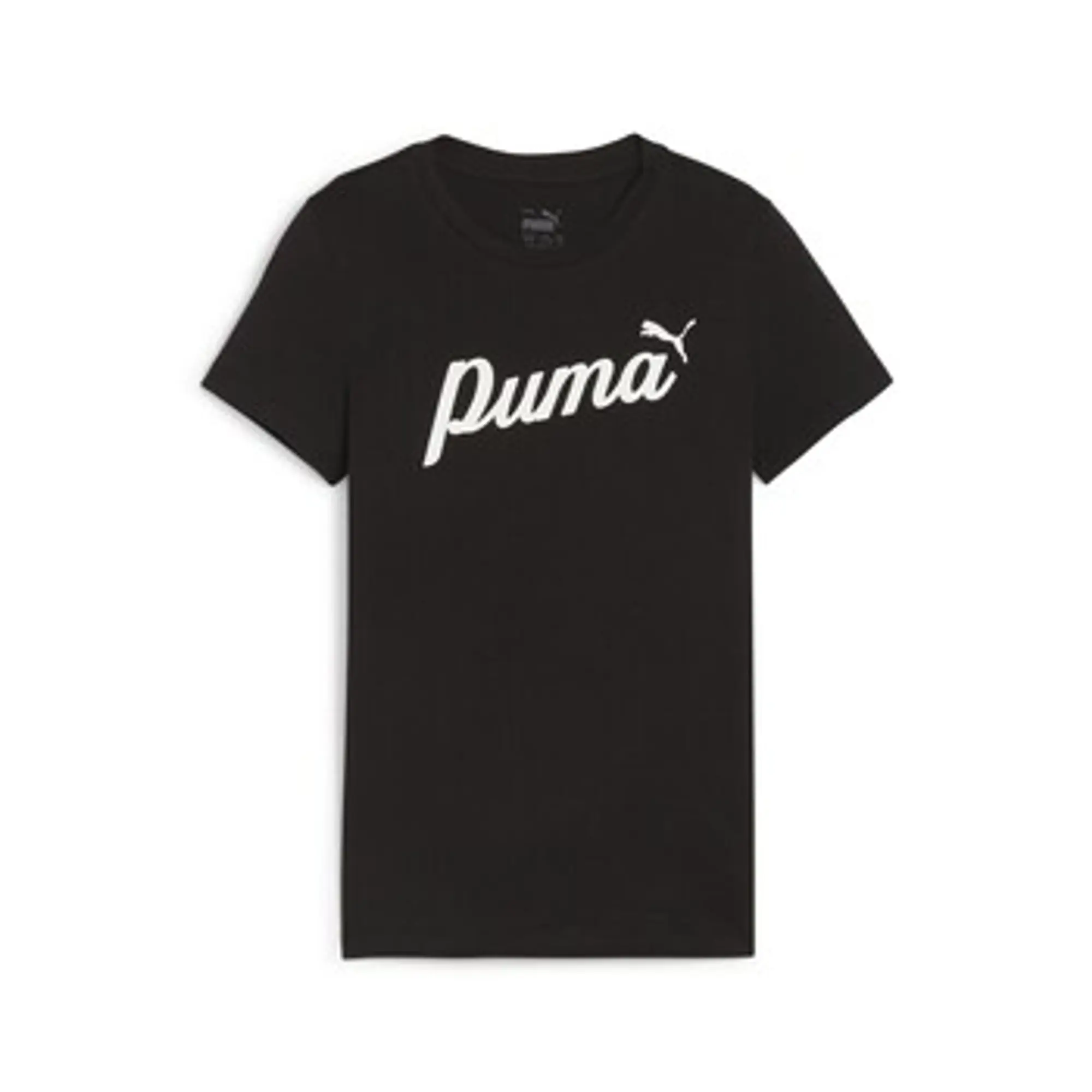 Puma  ESS BLOSSOM TEE  girls's Children's T shirt in Black