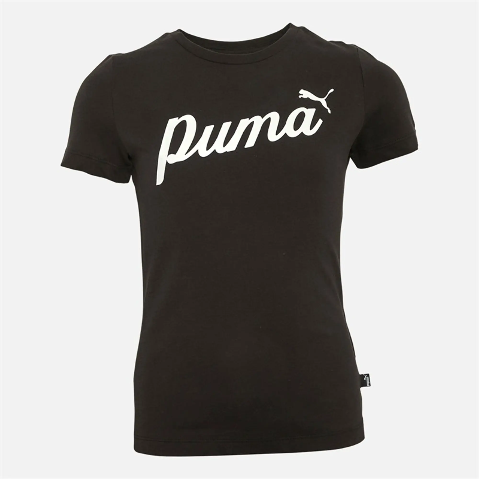 Puma  ESS BLOSSOM TEE  girls's Children's T shirt in Black