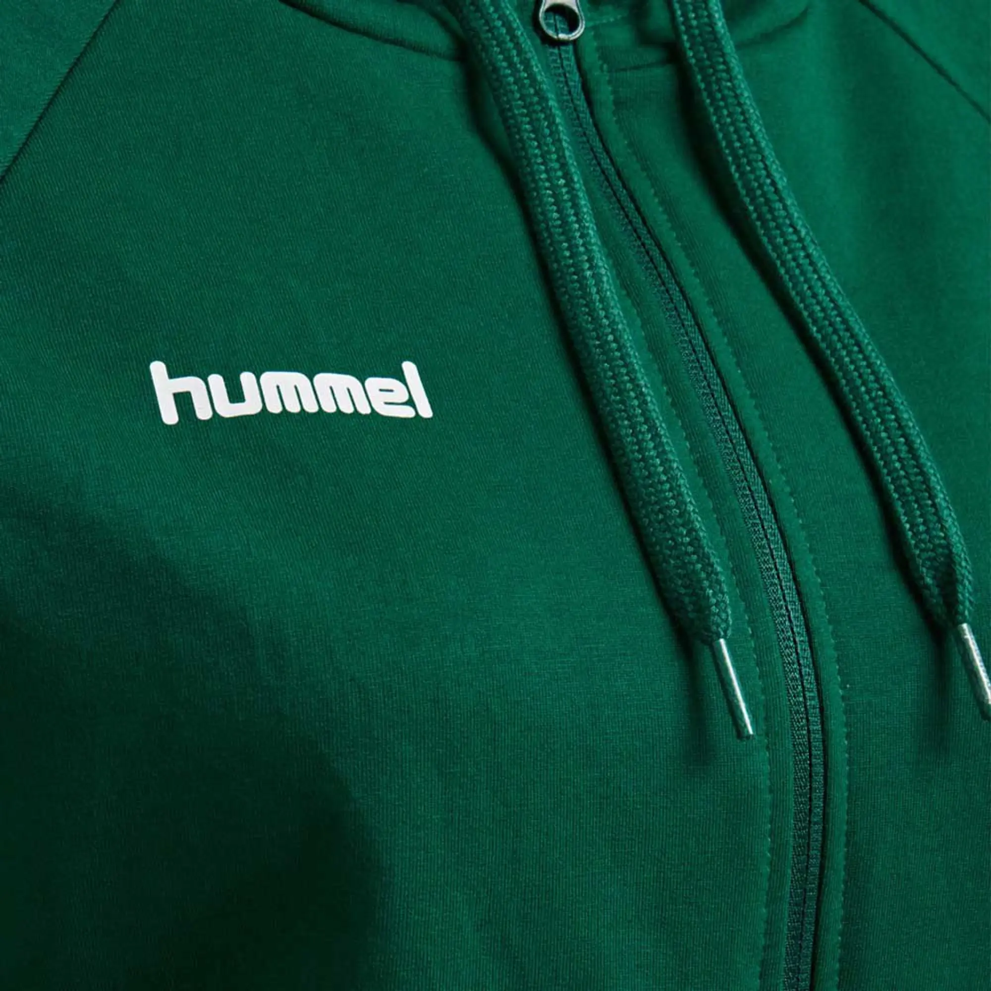 Hummel Go Cotton Hoodie - ['Green']