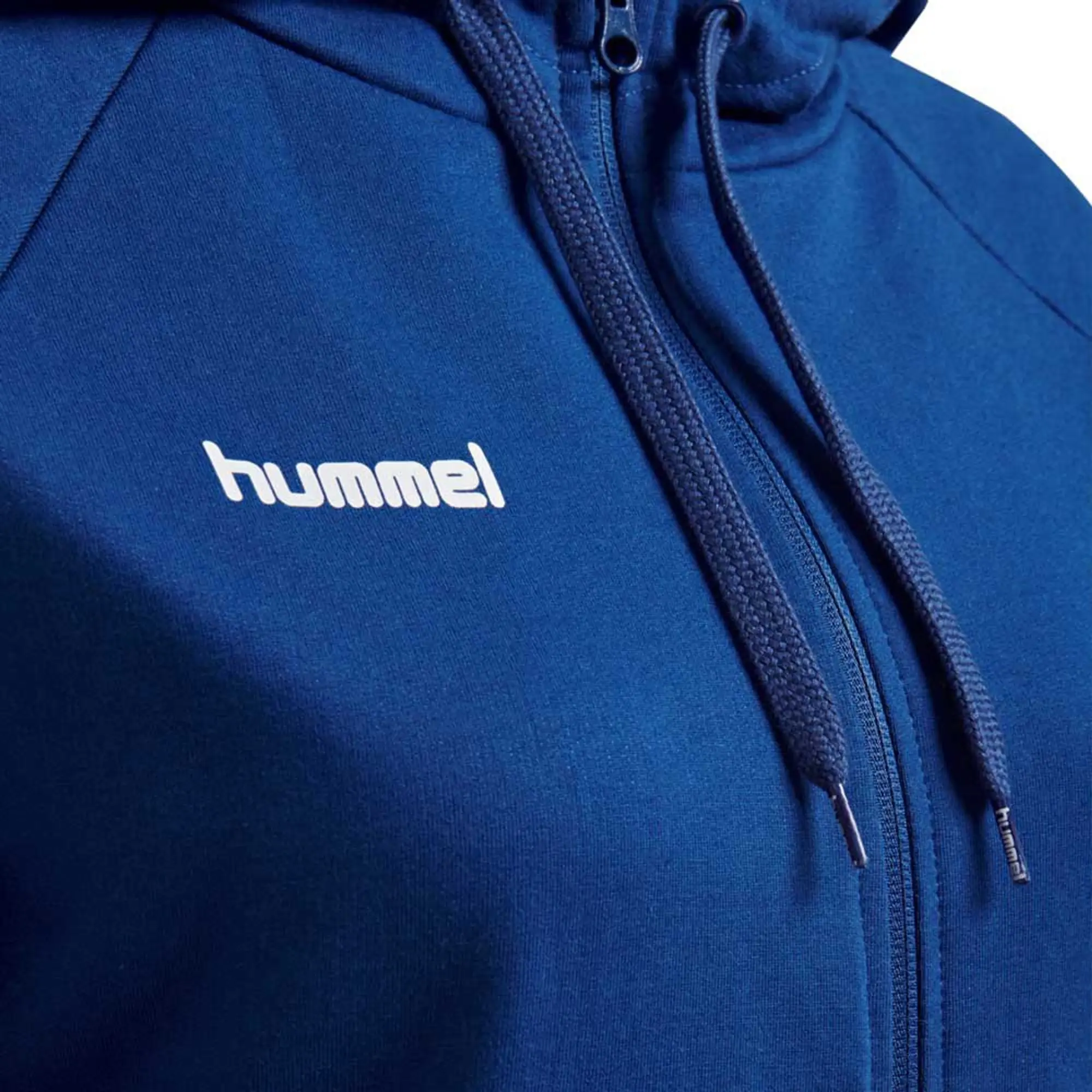 Hummel Go Cotton Hoodie - ['Blue']