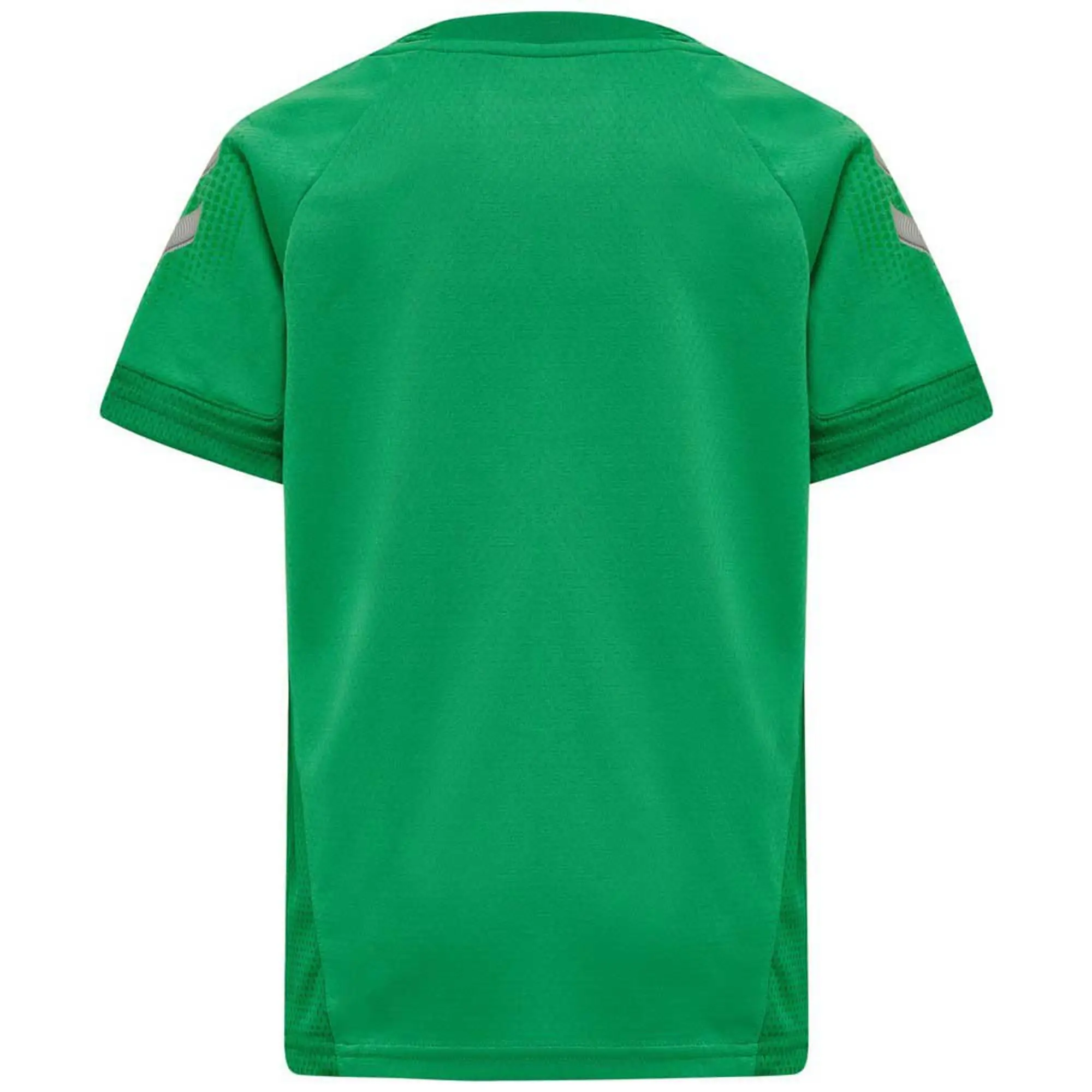 Hummel Lead Poly Short Sleeve T-shirt  - Green