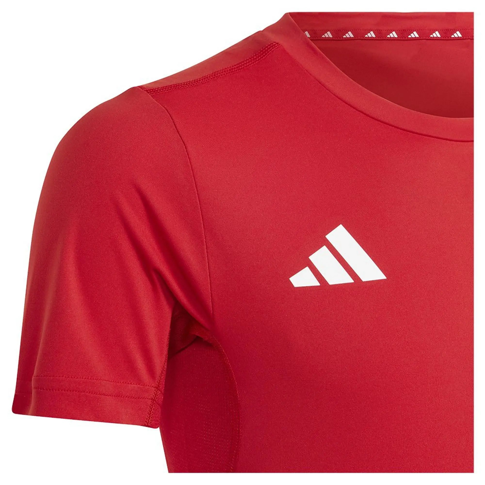 Manchester United x adidas Kids Essentials Training AEROREADY T-Shirt Red
