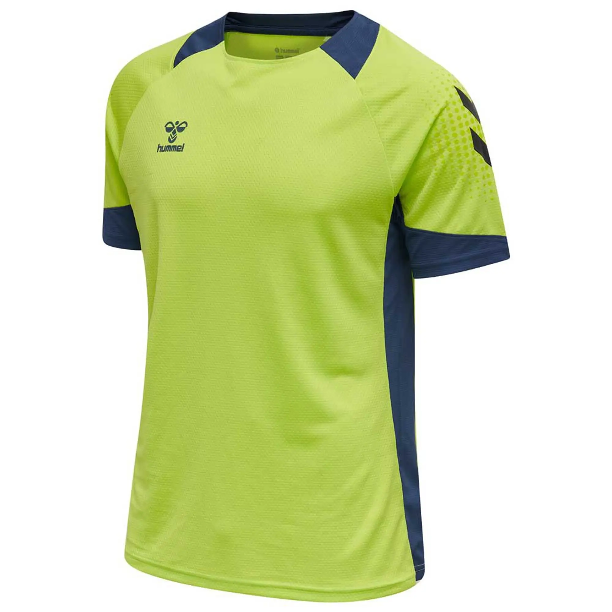 Hummel Lead Poly Short Sleeve T-shirt  - Green
