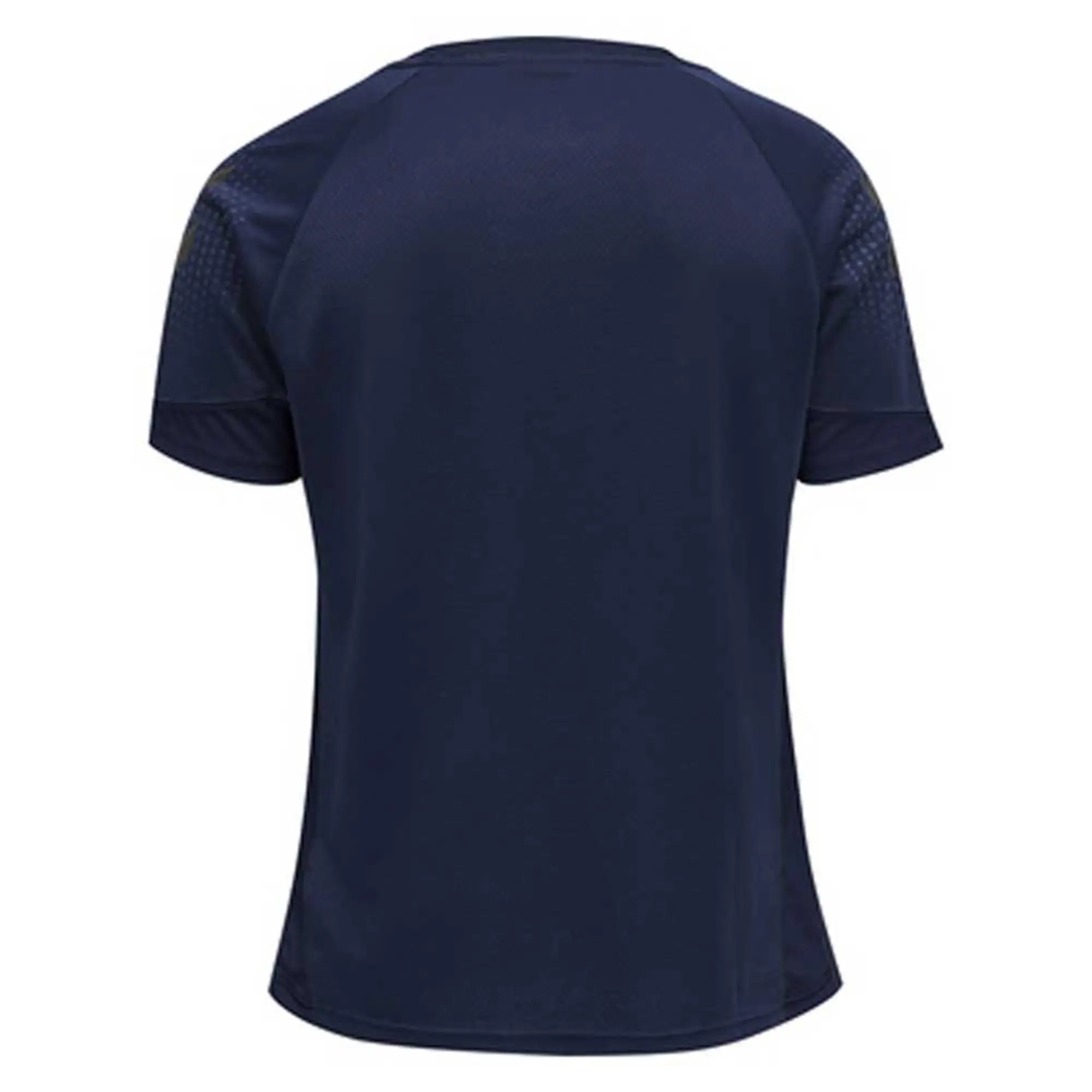 Hummel Lead Poly Short Sleeve T-shirt  - Blue