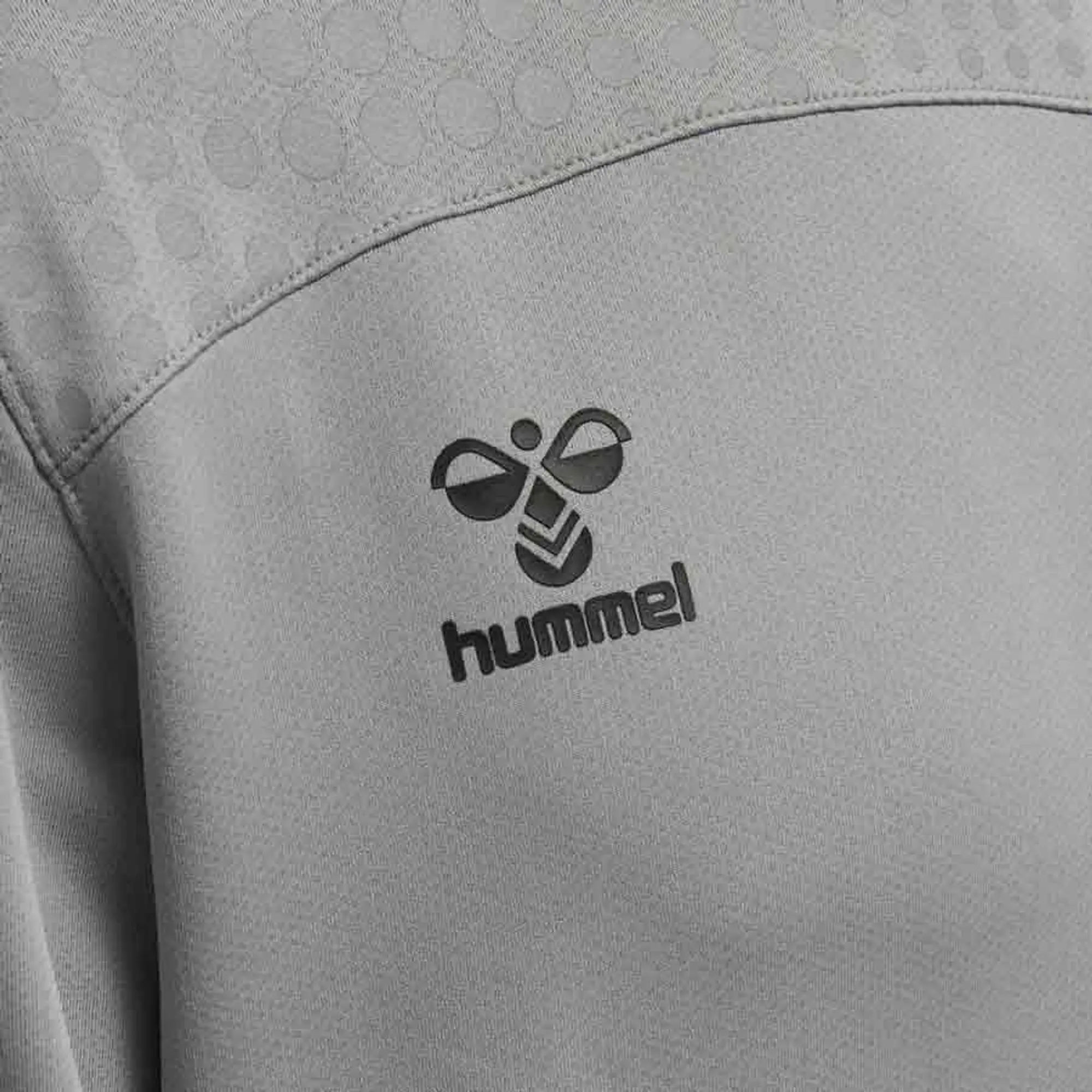Hummel Lead Poly Hoodie  - Grey
