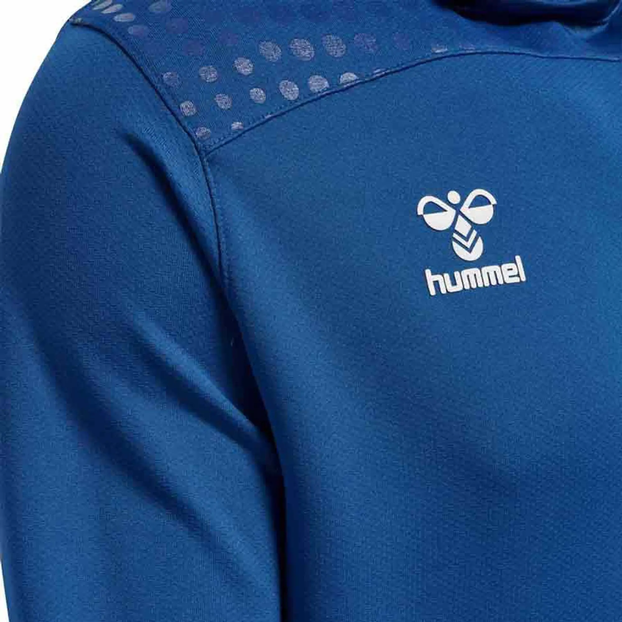 Hummel Lead Poly Hoodie  - Blue