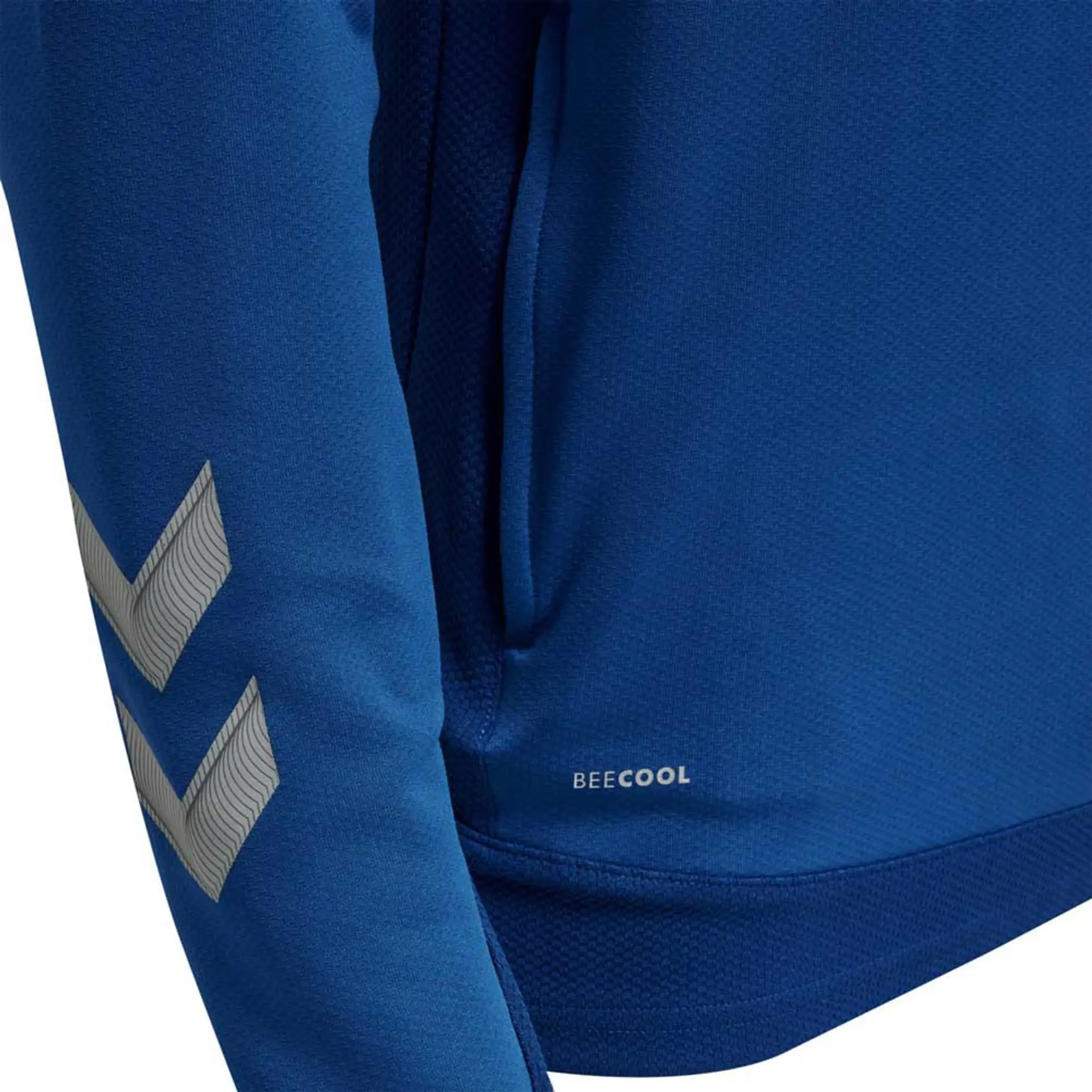 Hummel Lead Poly Hoodie  - Blue