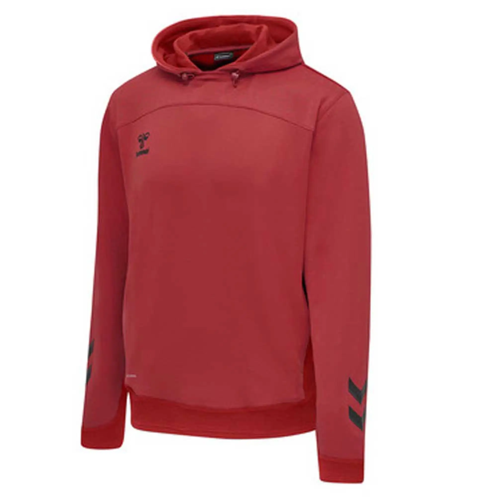 Hummel Lead Poly Hoodie  - Red
