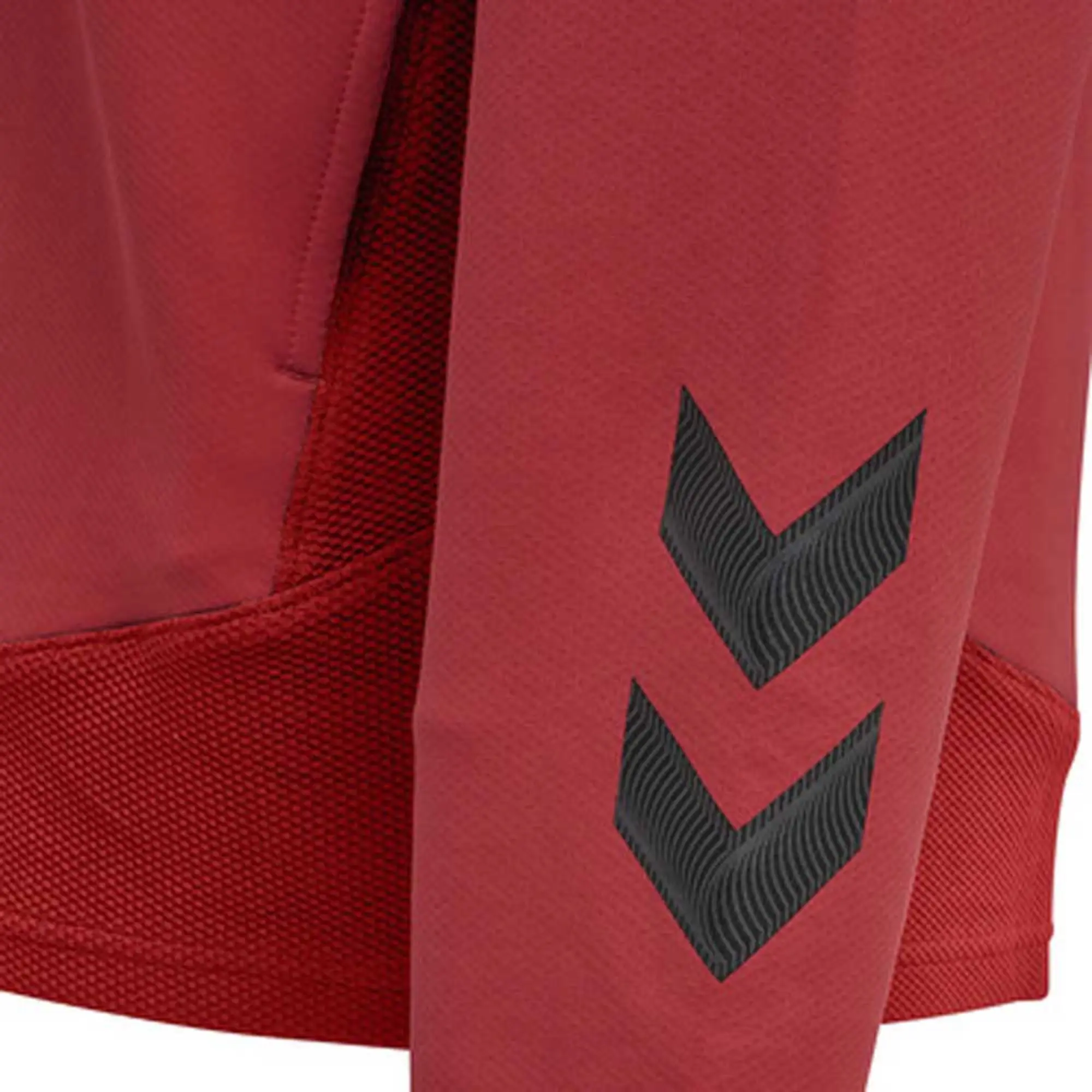 Hummel Lead Poly Hoodie  - Red