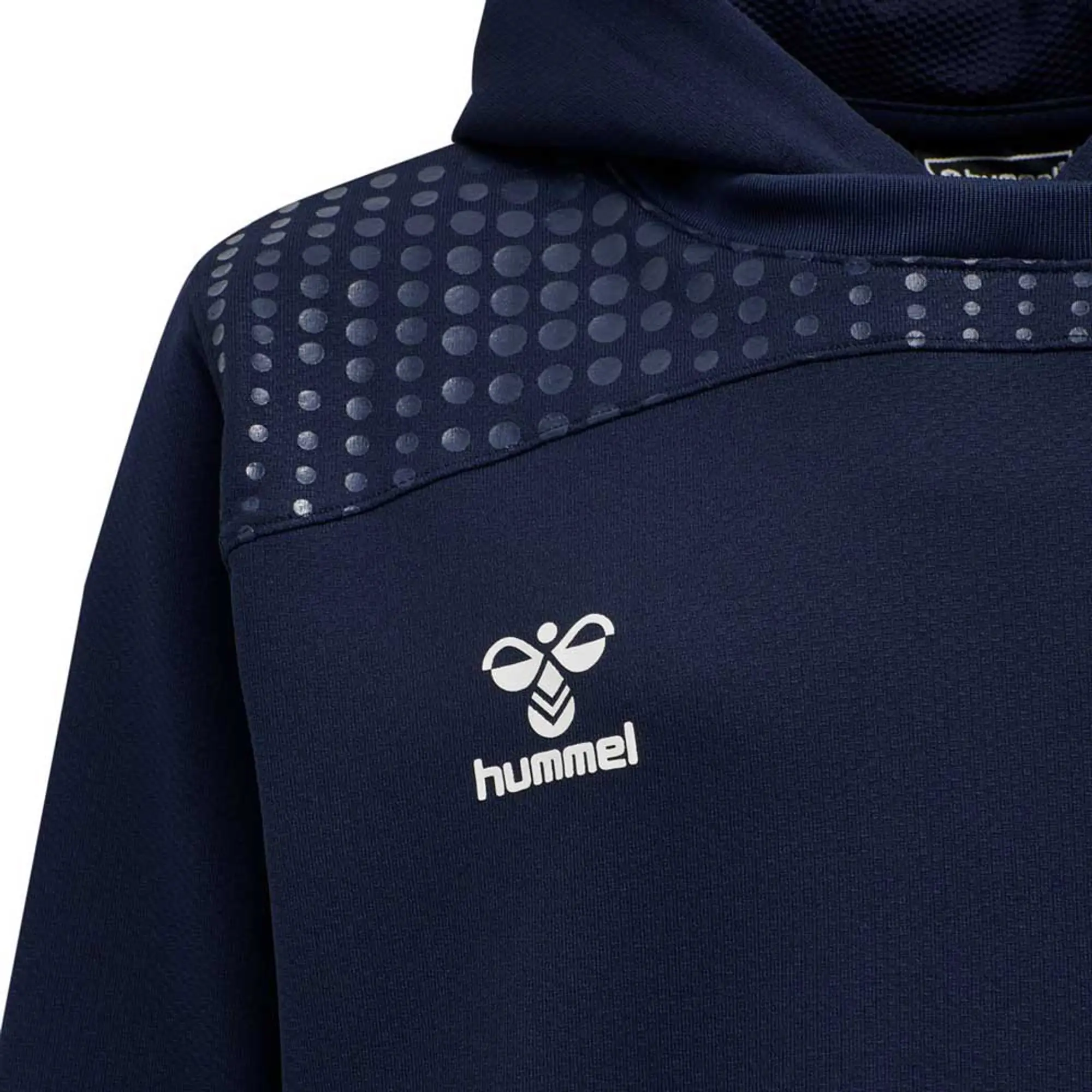 Hummel Lead Poly Hoodie  - Blue