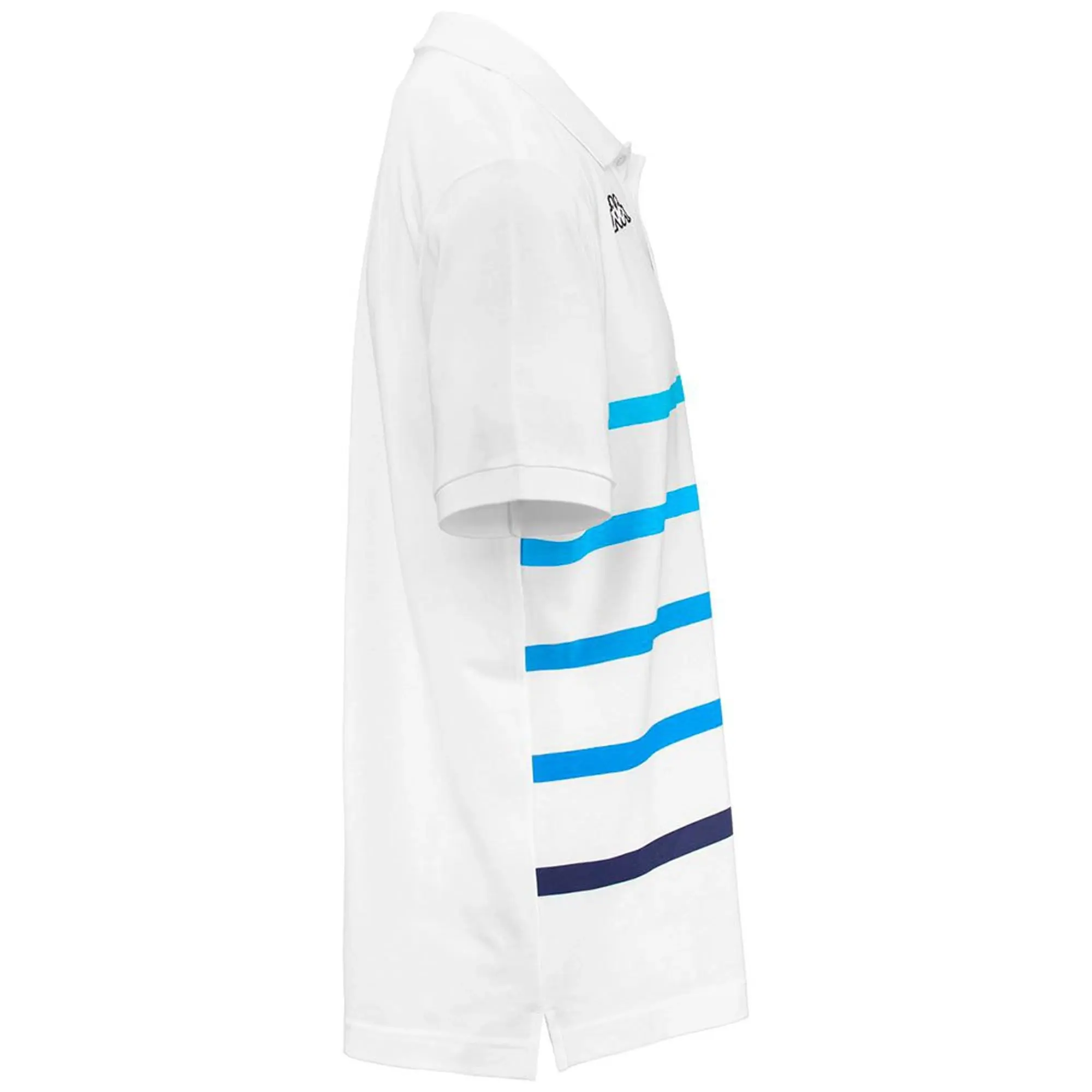 Kappa Feystripe Short Sleeve T-shirt  - White