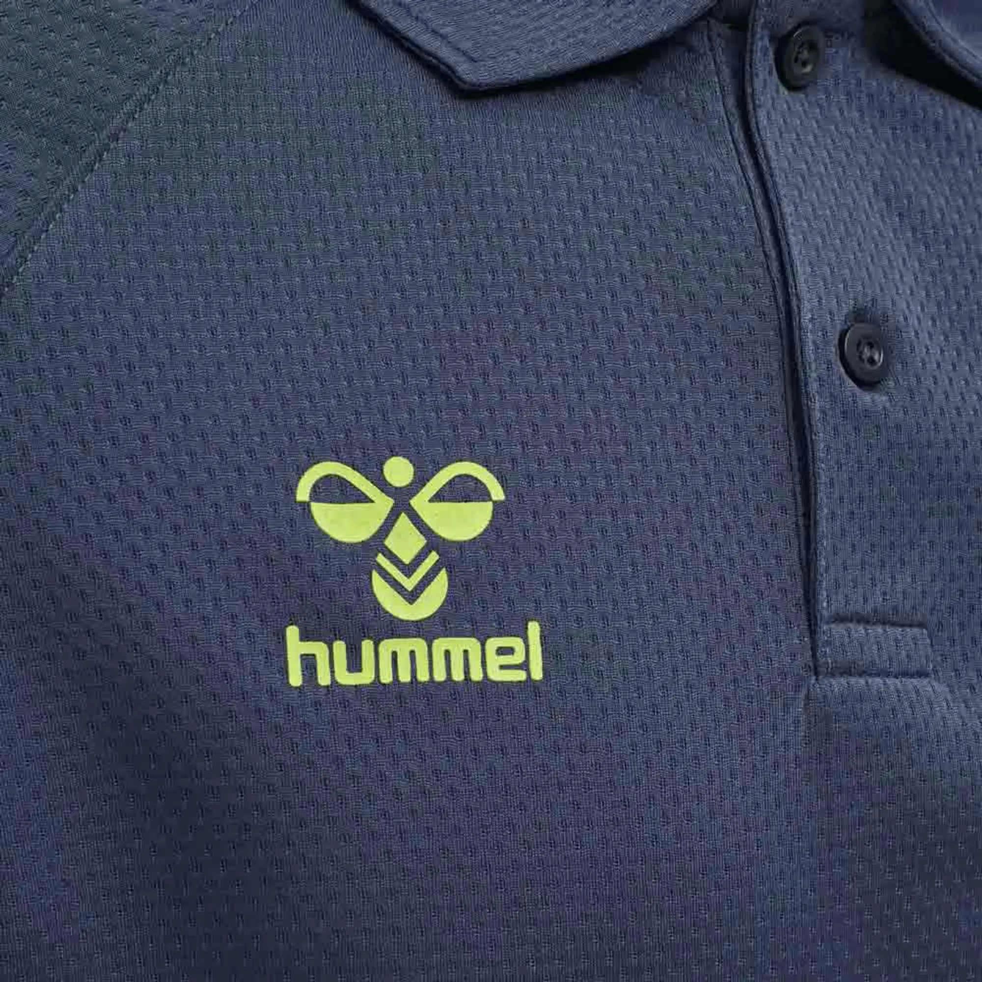 Hummel Hashtag United Polo Shirt Mens - Blue