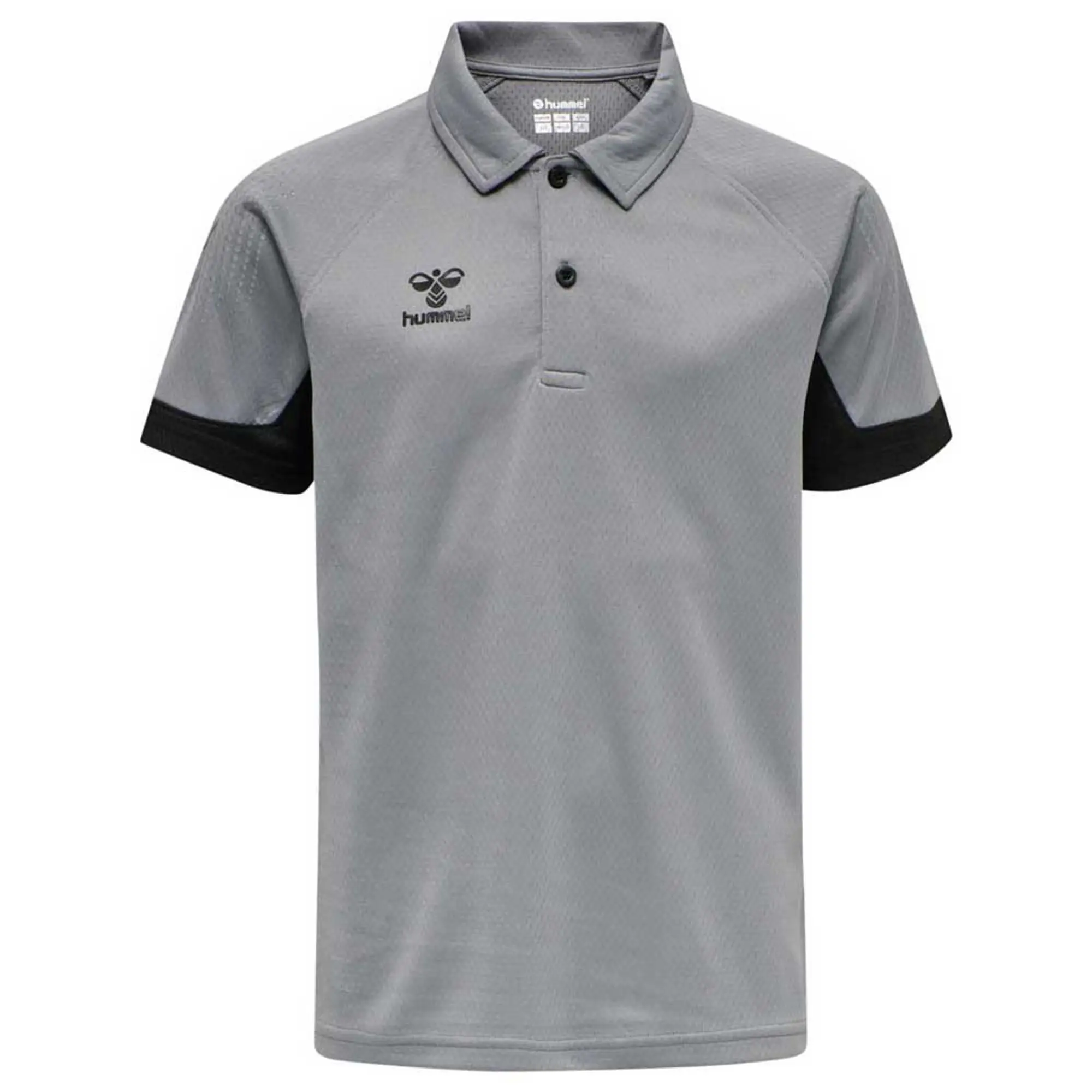 Hummel Lead Functional Short Sleeve Polo  - Grey