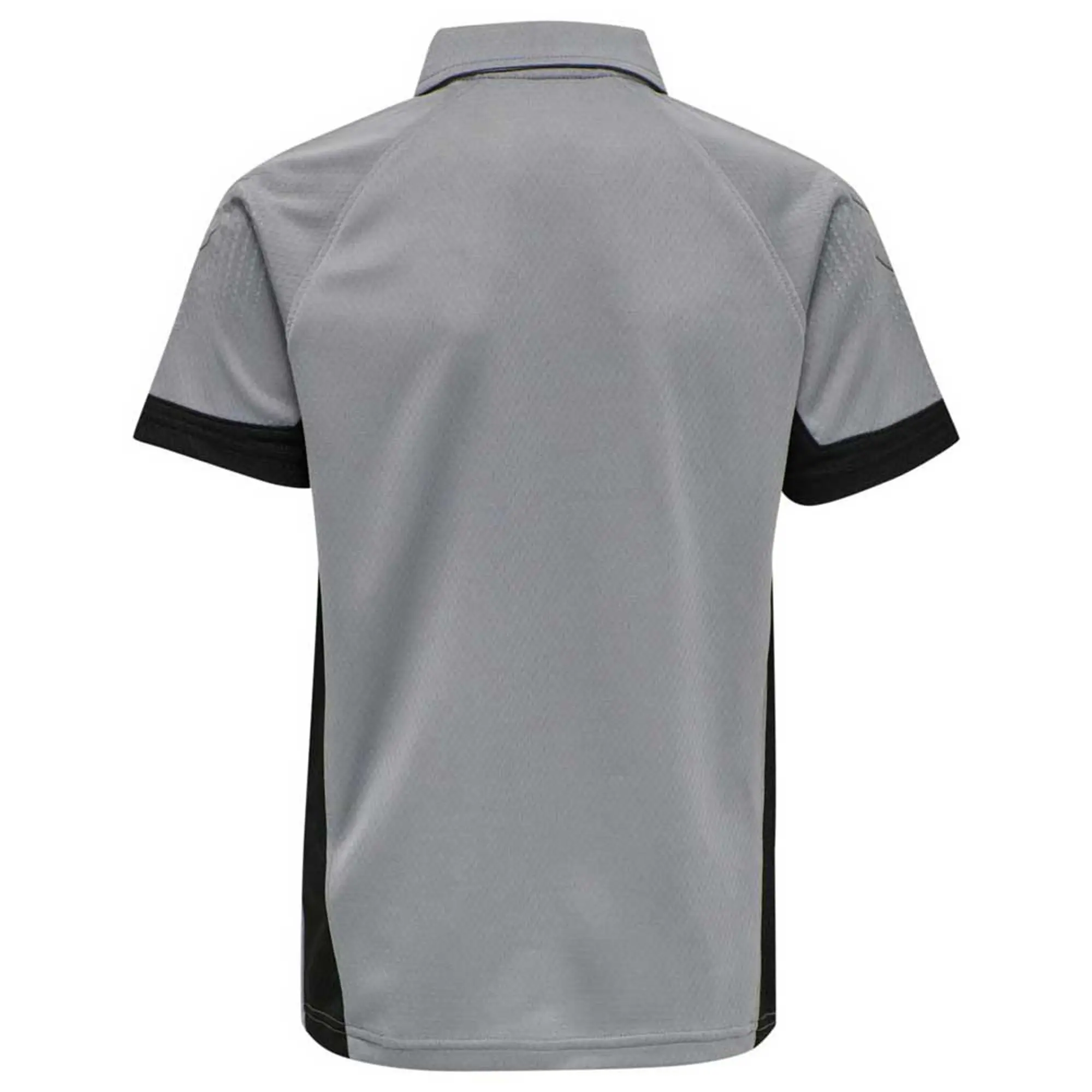 Hummel Lead Functional Short Sleeve Polo  - Grey