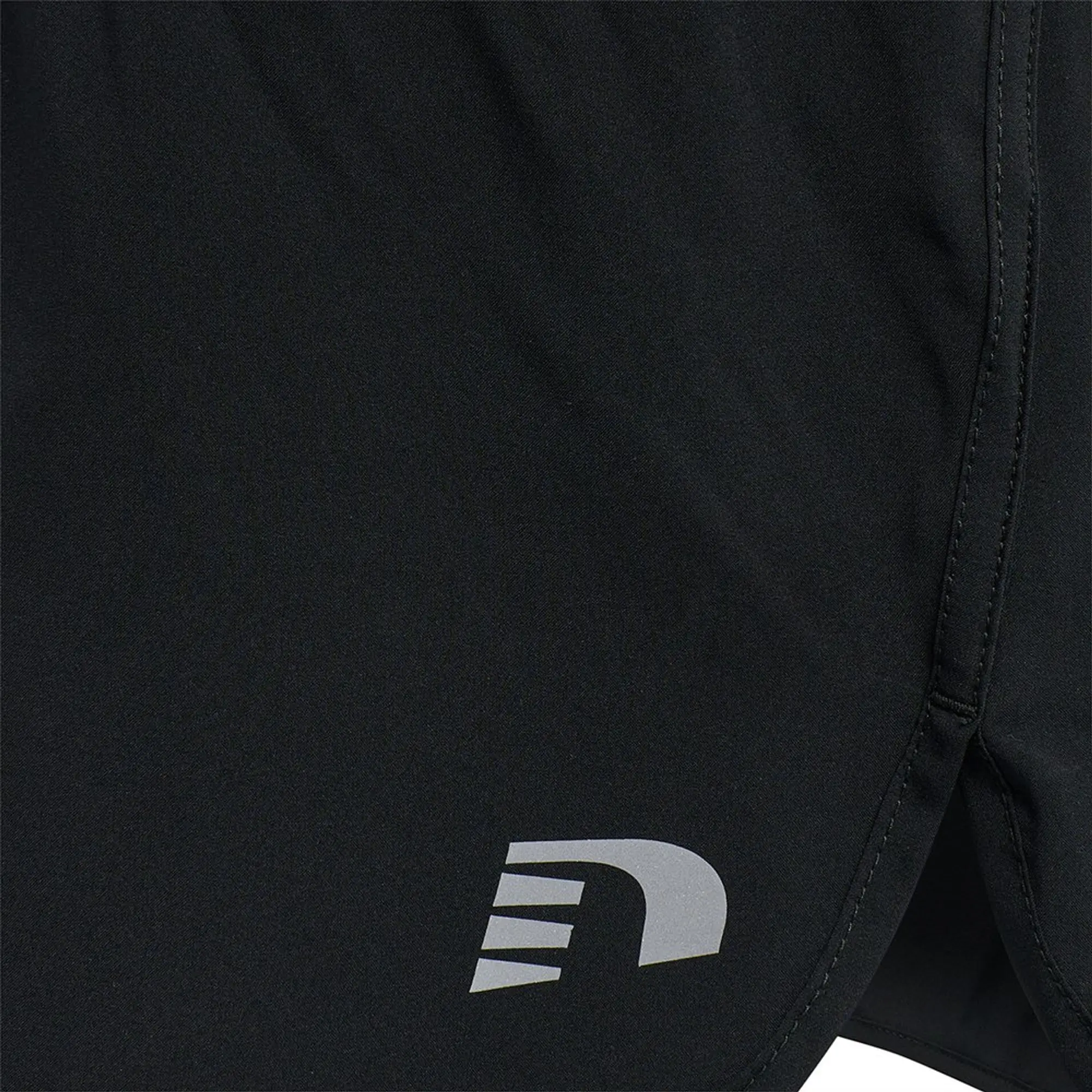 Hummel Newline Sport Mencore Split Shorts  - Black