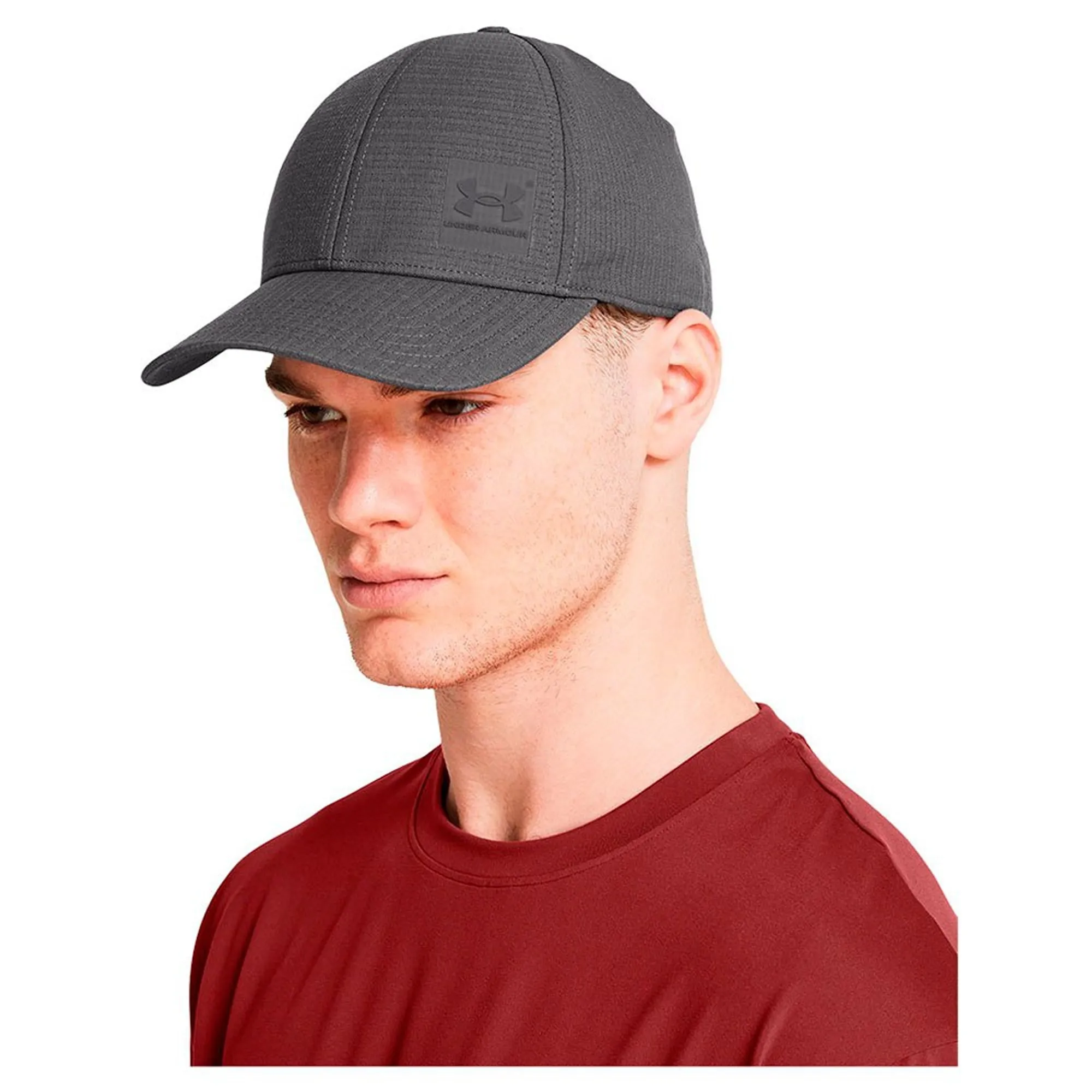 Men's  Under Armour  ArmourVent Stretch Fit Cap Castlerock / Castlerock S/M