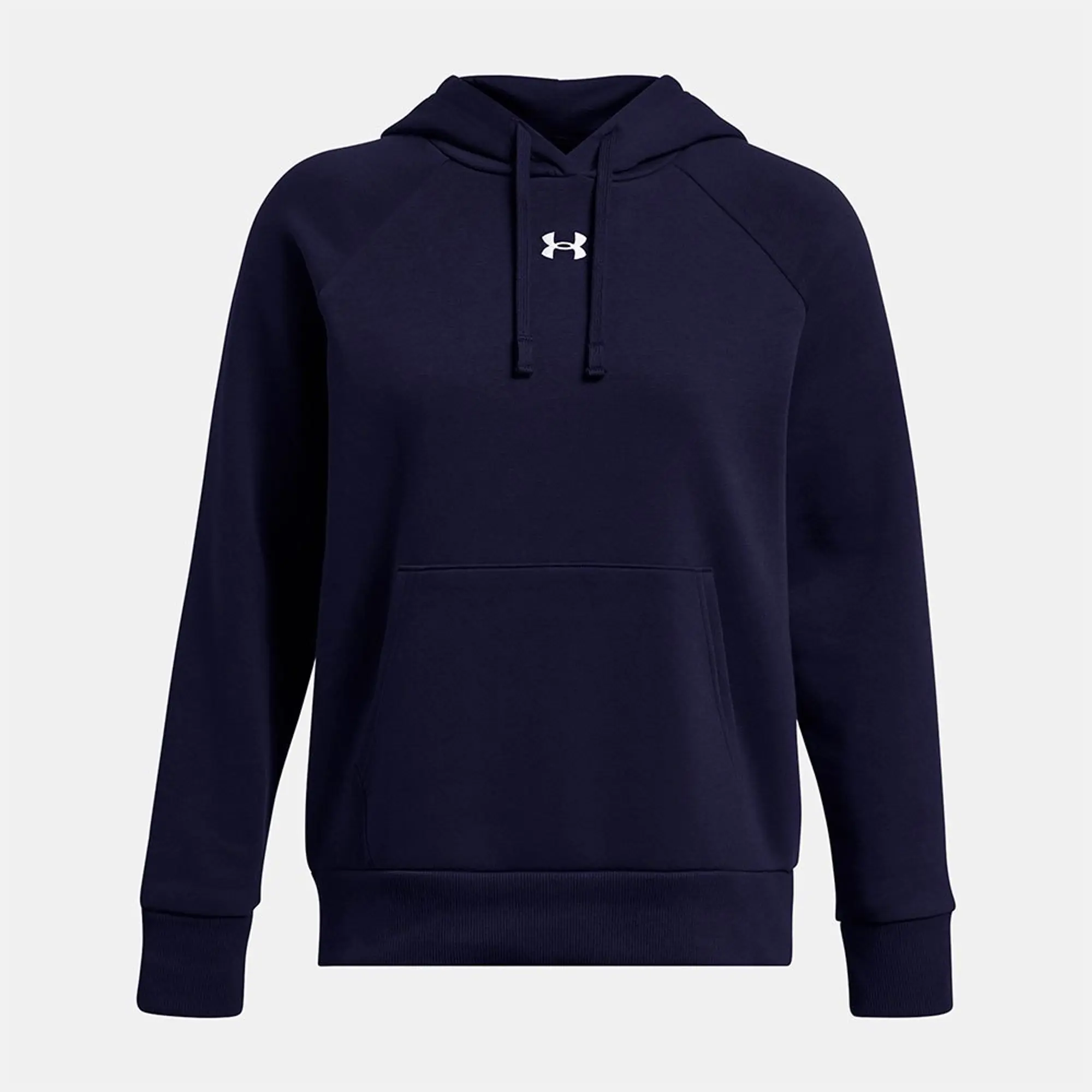 Women's  Under Armour  Rival Fleece Hoodie Midnight Navy / White S