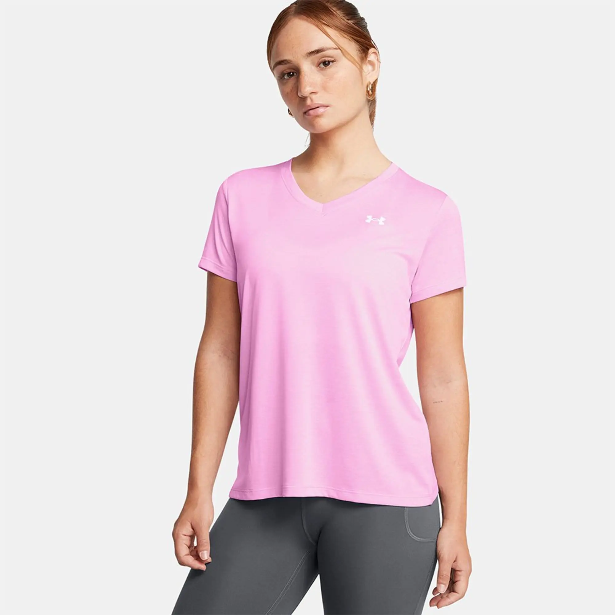 Under Armour Women's Tech Sports Top, Pink