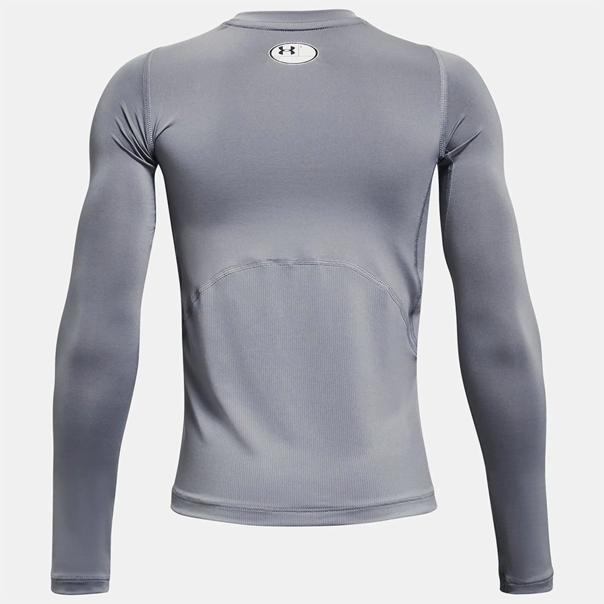 Under Armour Boys' HeatGear® Armour Long Sleeve Steel / Black YXL (63 - 67 in)