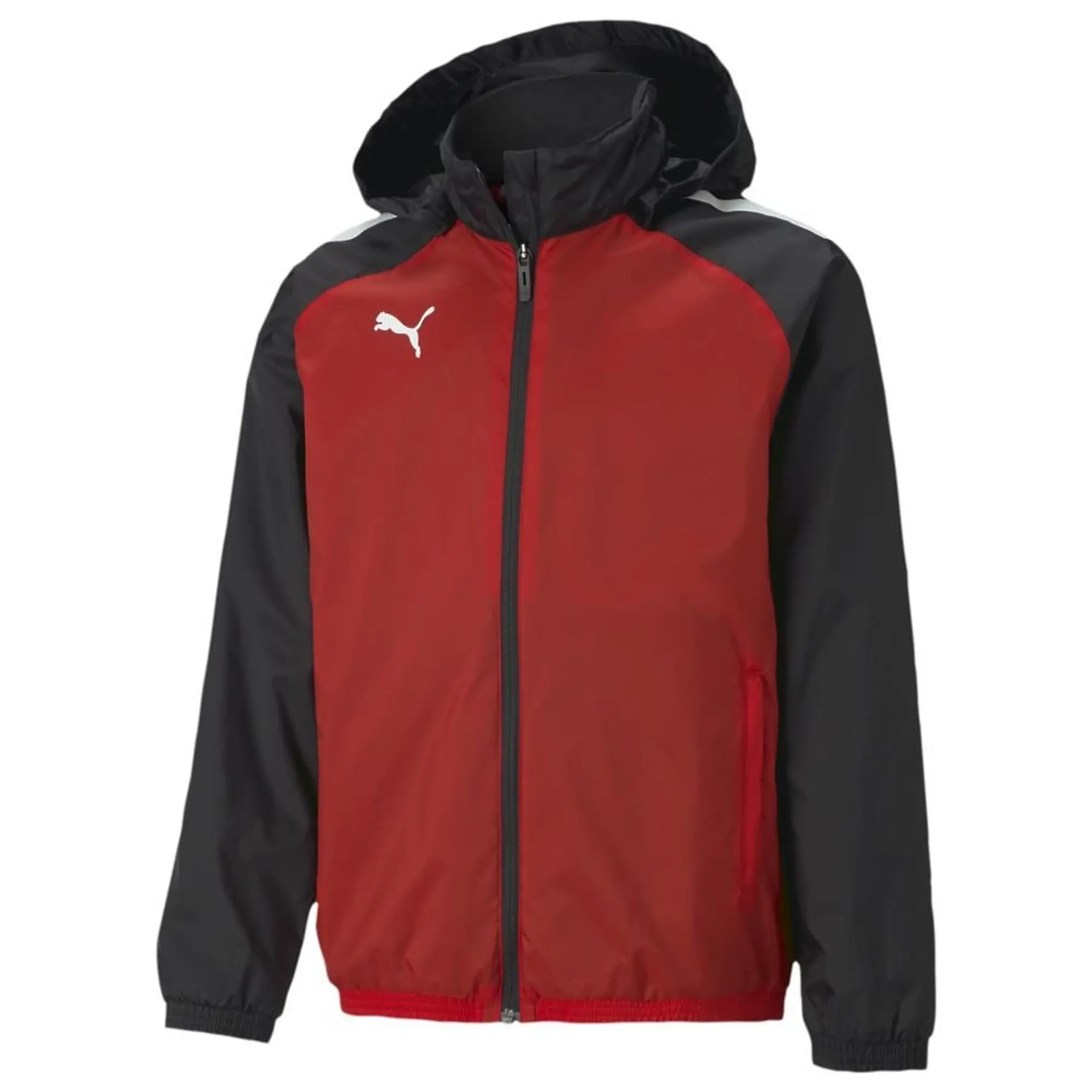 Puma Teamliga All Weather Jacket Junior - ['Red']