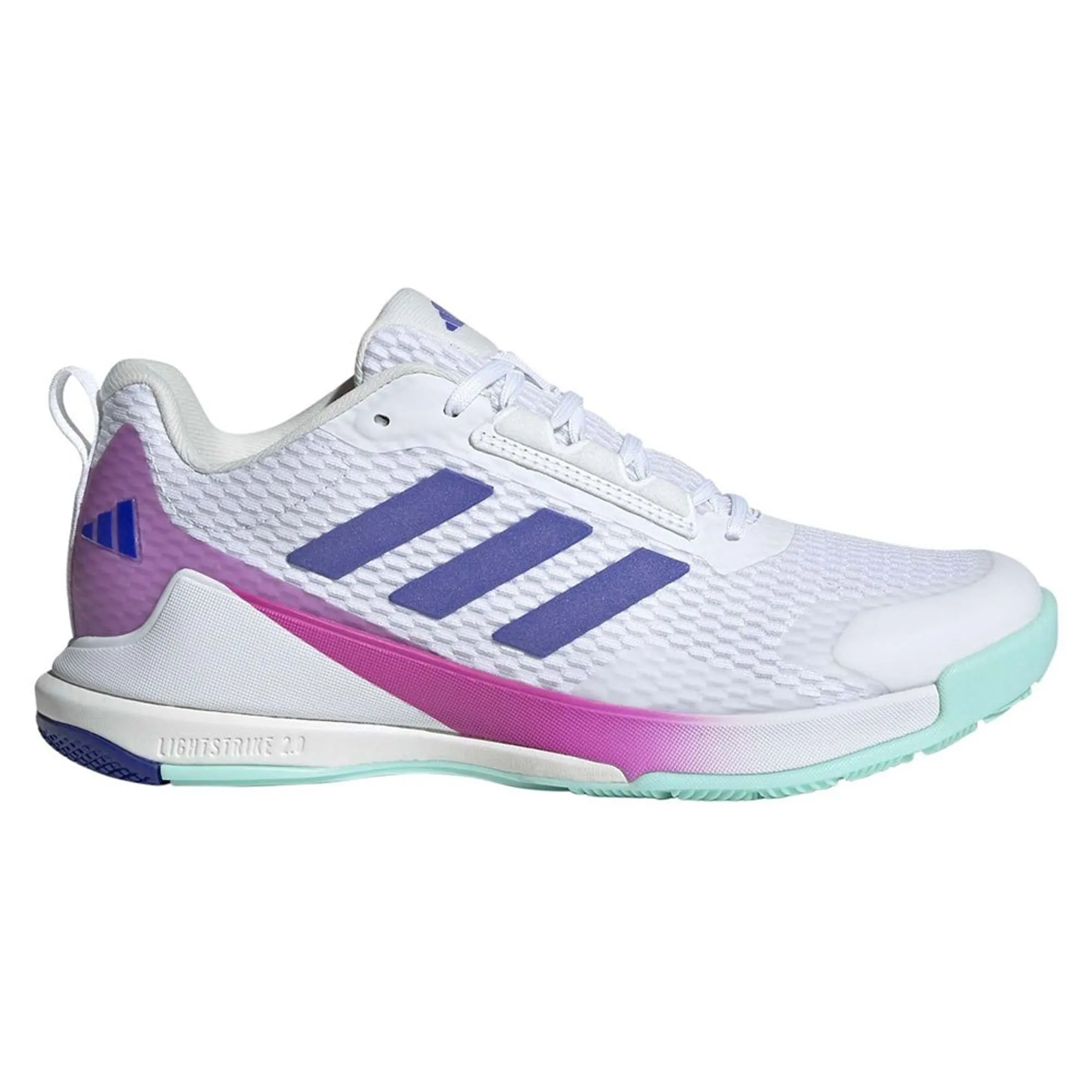 Adidas Novaflight 2 Indoor Court Shoes  - White