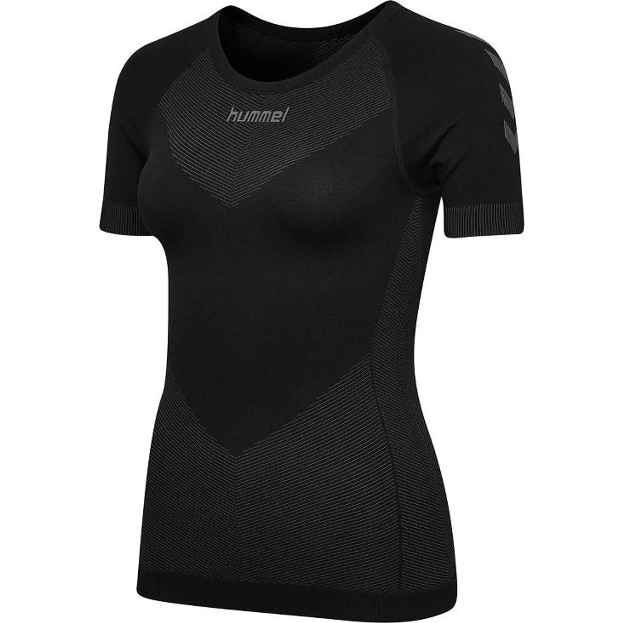 Hummel First Seamless Top - ['Black']