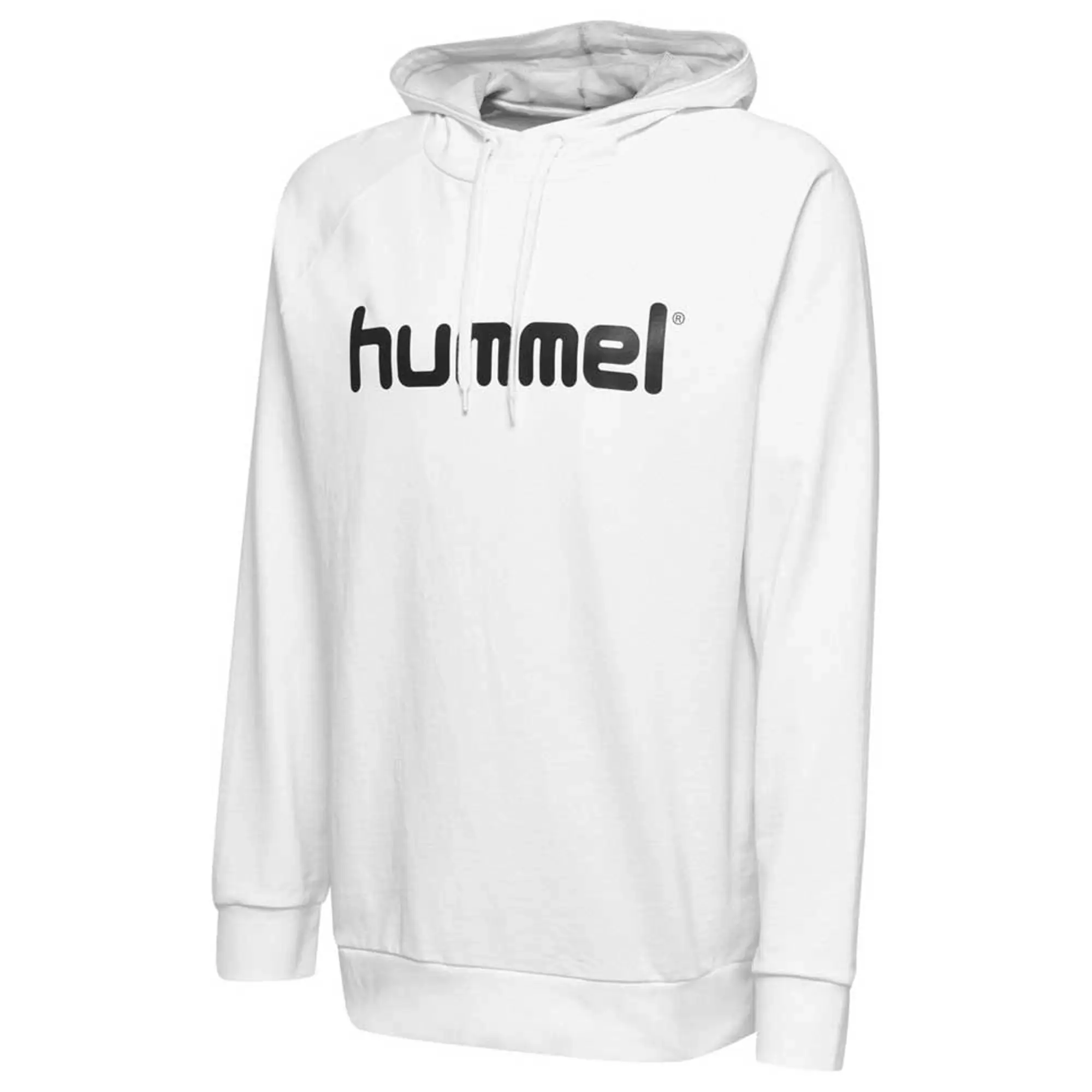 Hummel Go Cotton Logo Hoodie  - White