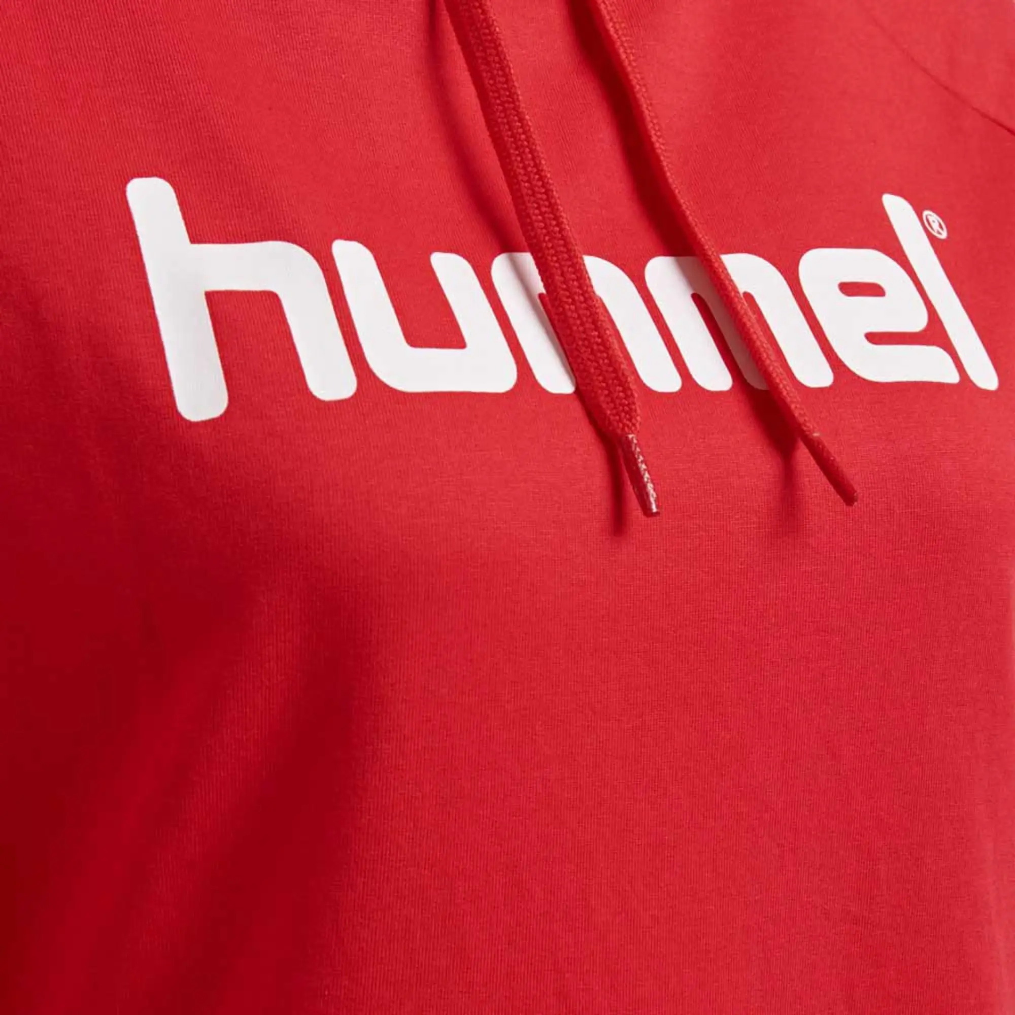 Hummel Go Logo Hoodie  - Red