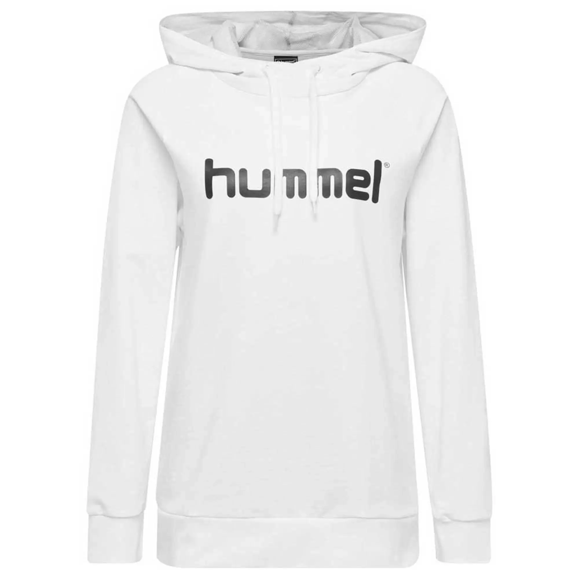 Hummel Go Logo Hoodie  - White