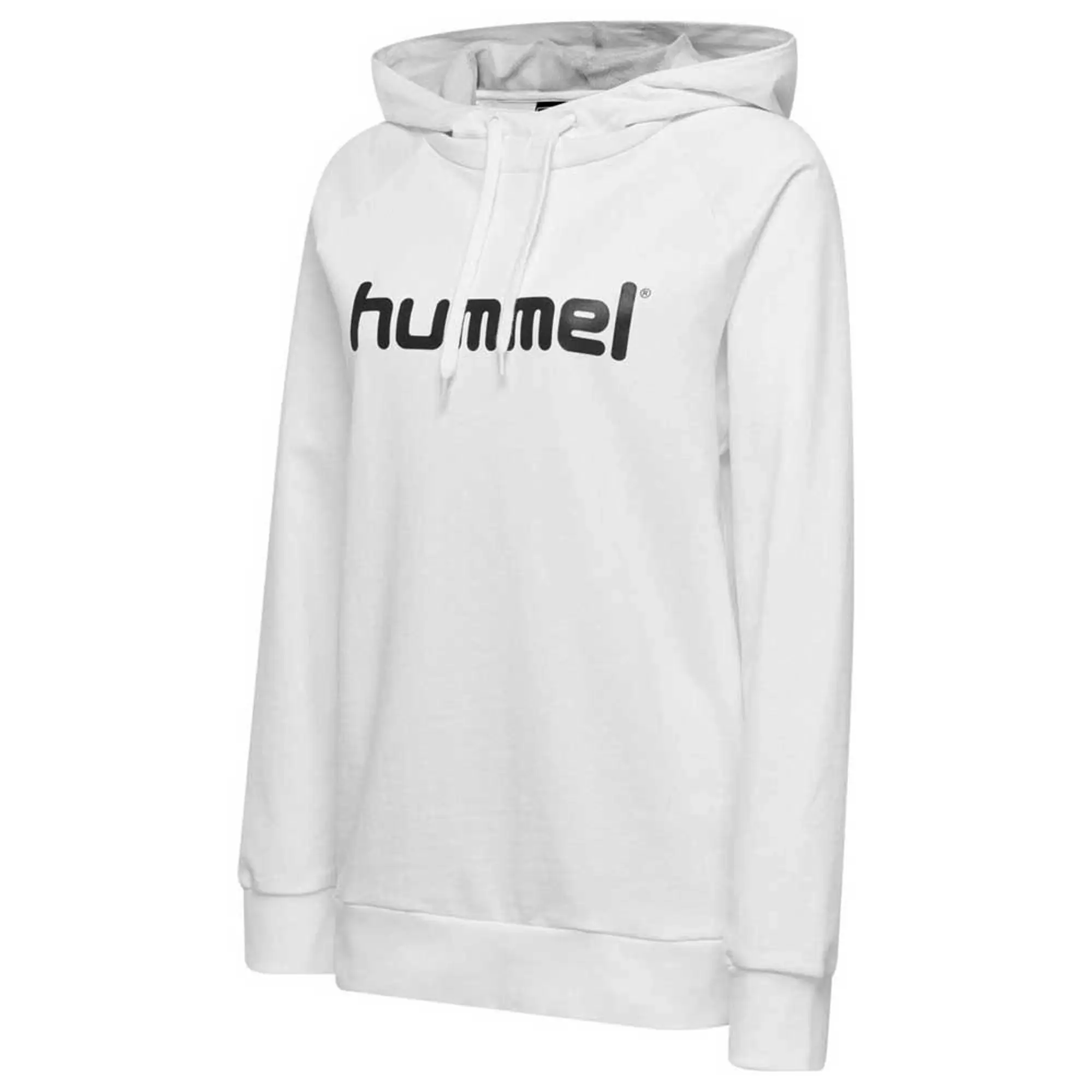 Hummel Go Logo Hoodie  - White