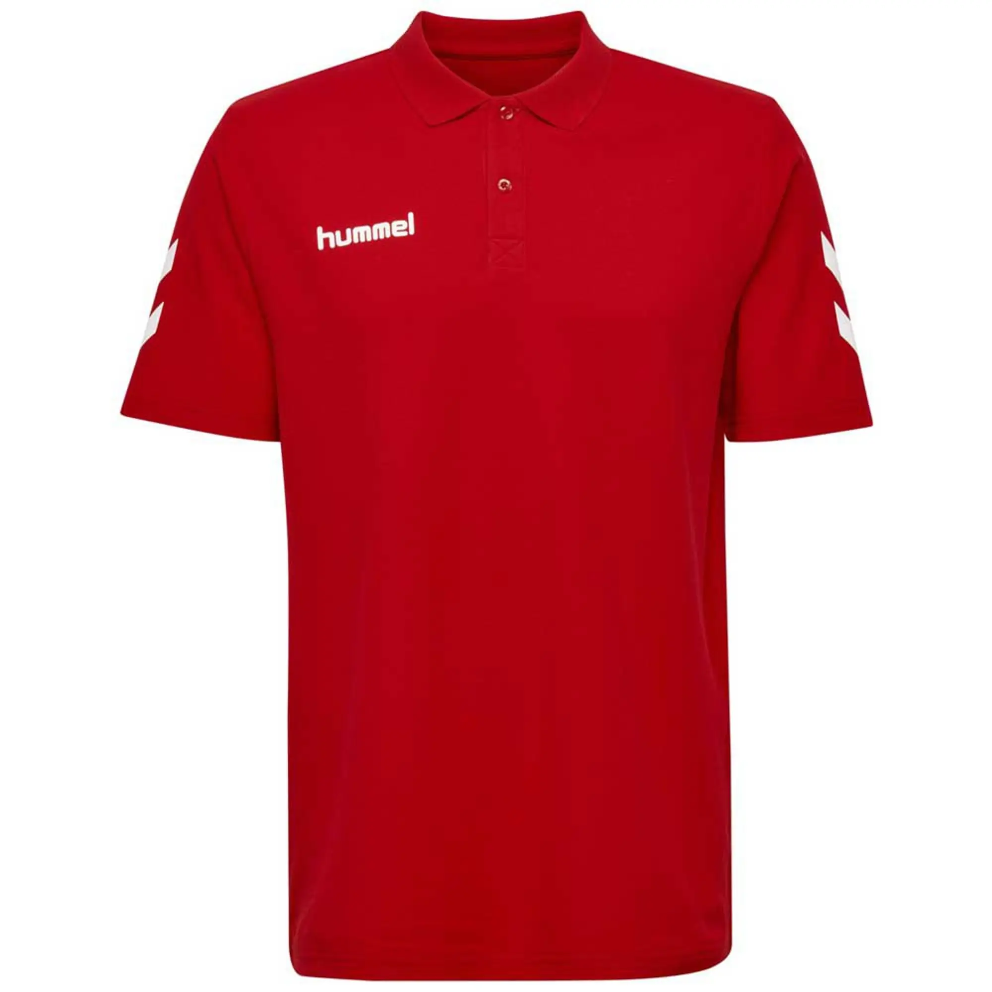 Hummel Go Cotton Polo - ['Red']