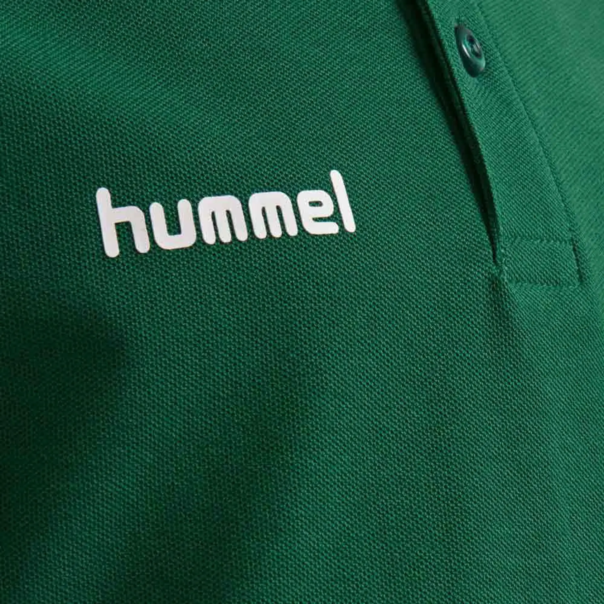 Hummel Go Cotton Polo - ['Green']