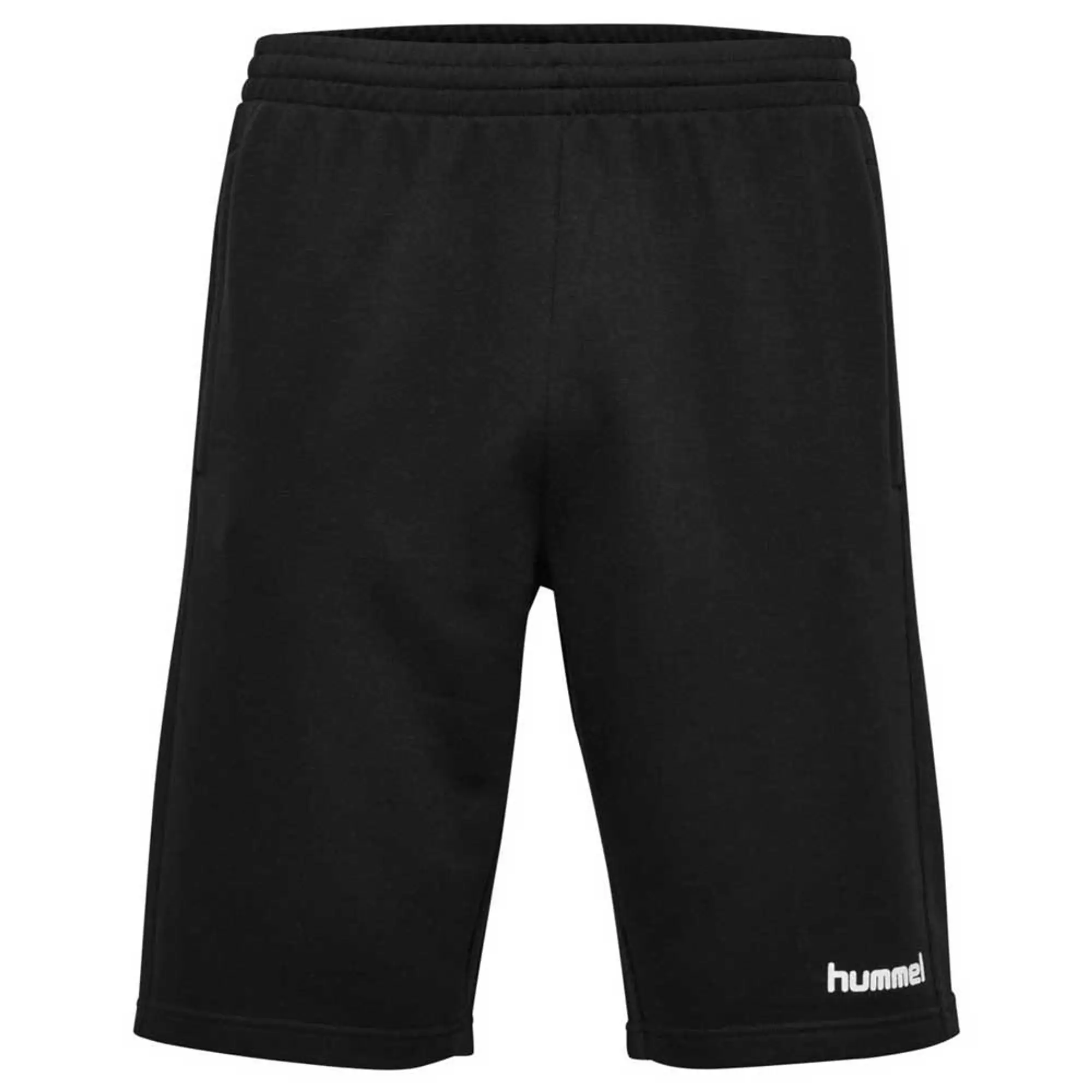Hummel Kids Cotton Bermuda Shorts Black
