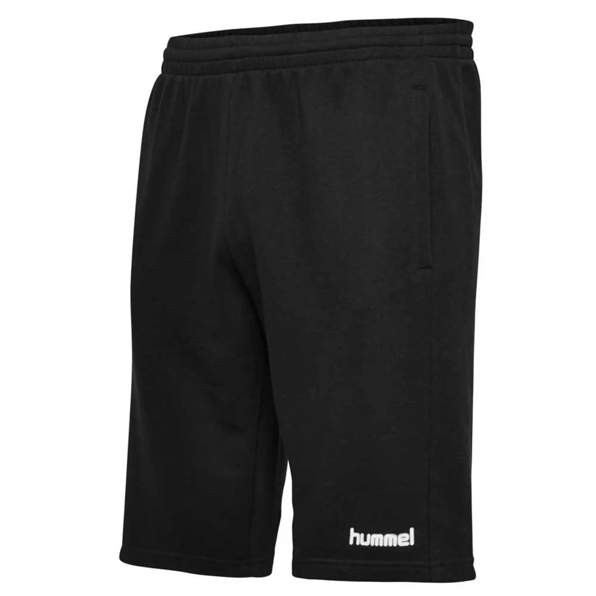Hummel Kids Cotton Bermuda Shorts Black