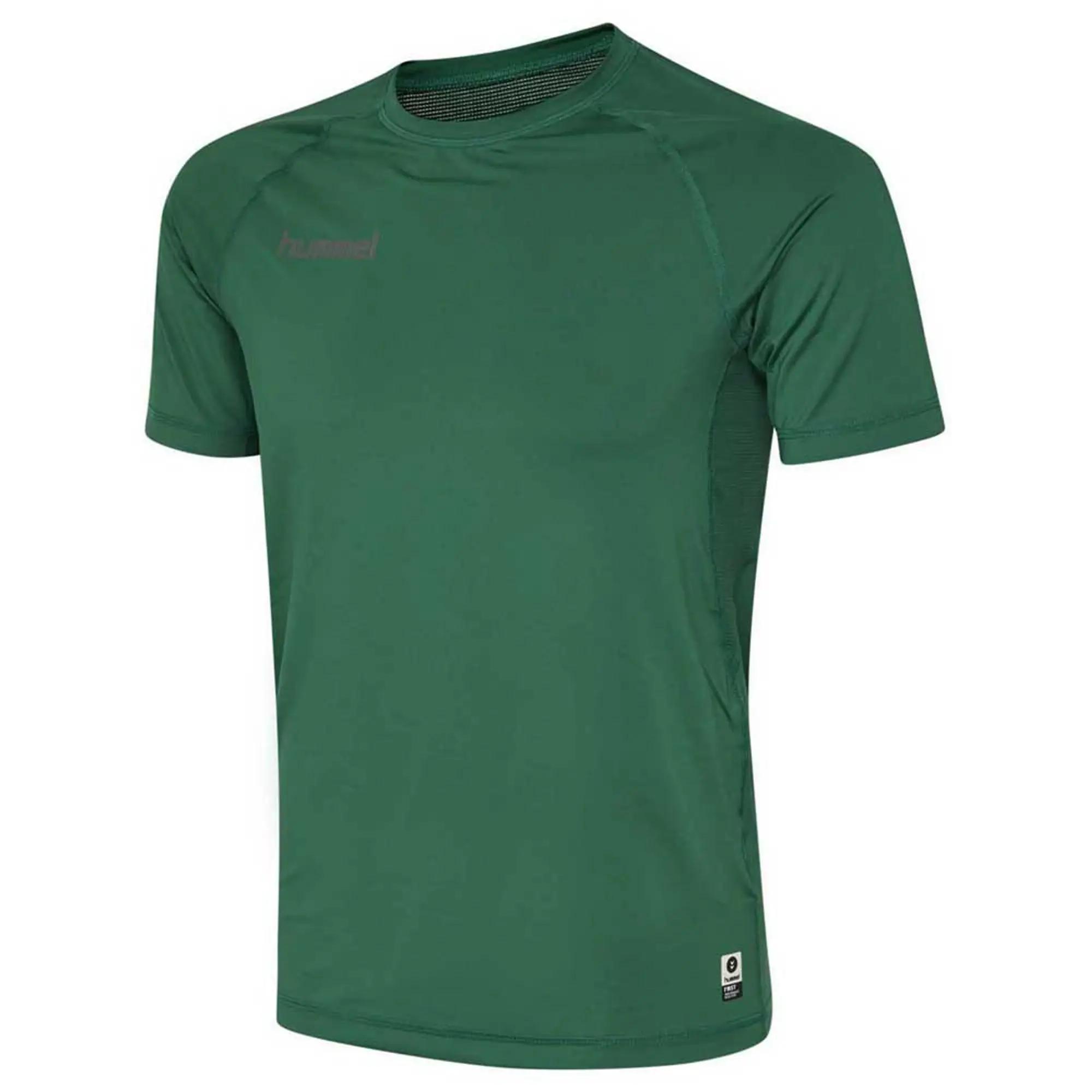 Hummel First Performance Short Sleeve T-shirt  - Green