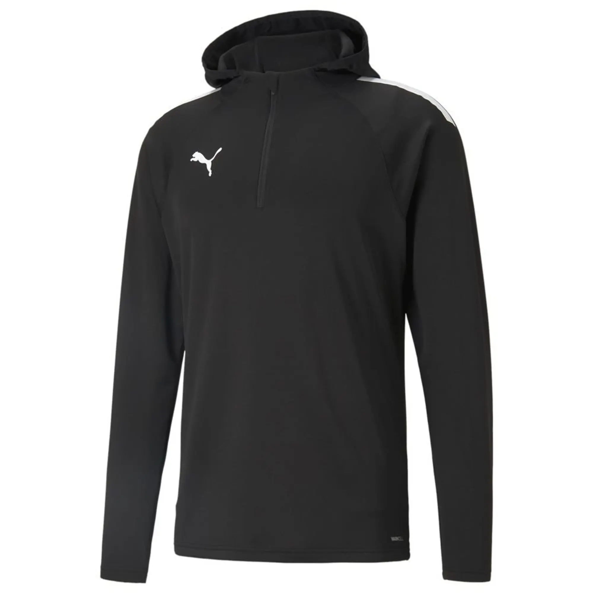 Puma Training Shirt Teamliga Fleece Hooded - ['Black']