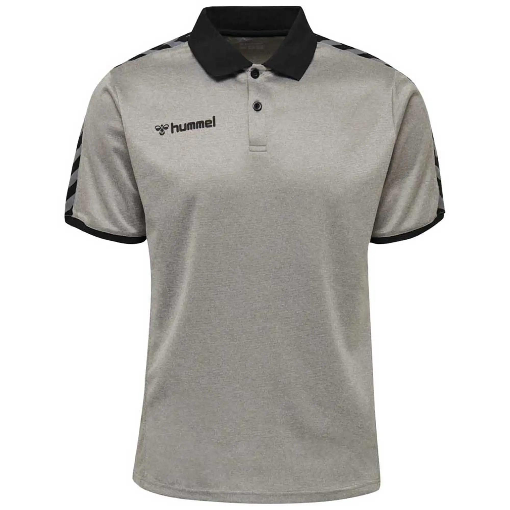 Hummel Authentic Functional Short Sleeve Polo  - Grey