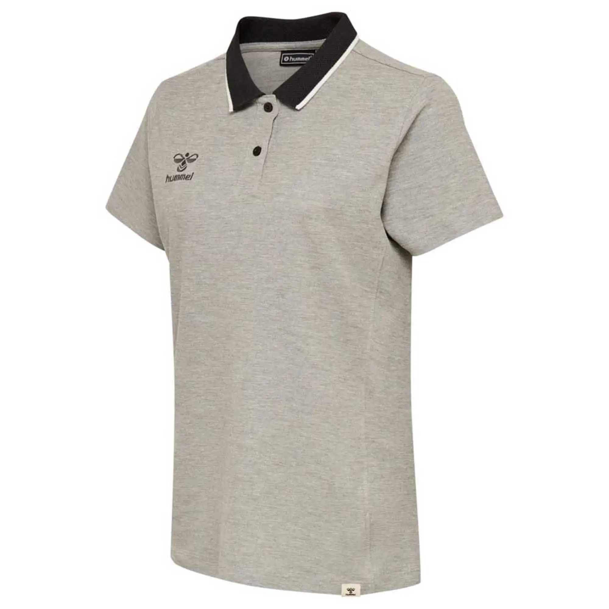 Hummel Move Short Sleeve Polo  - Grey