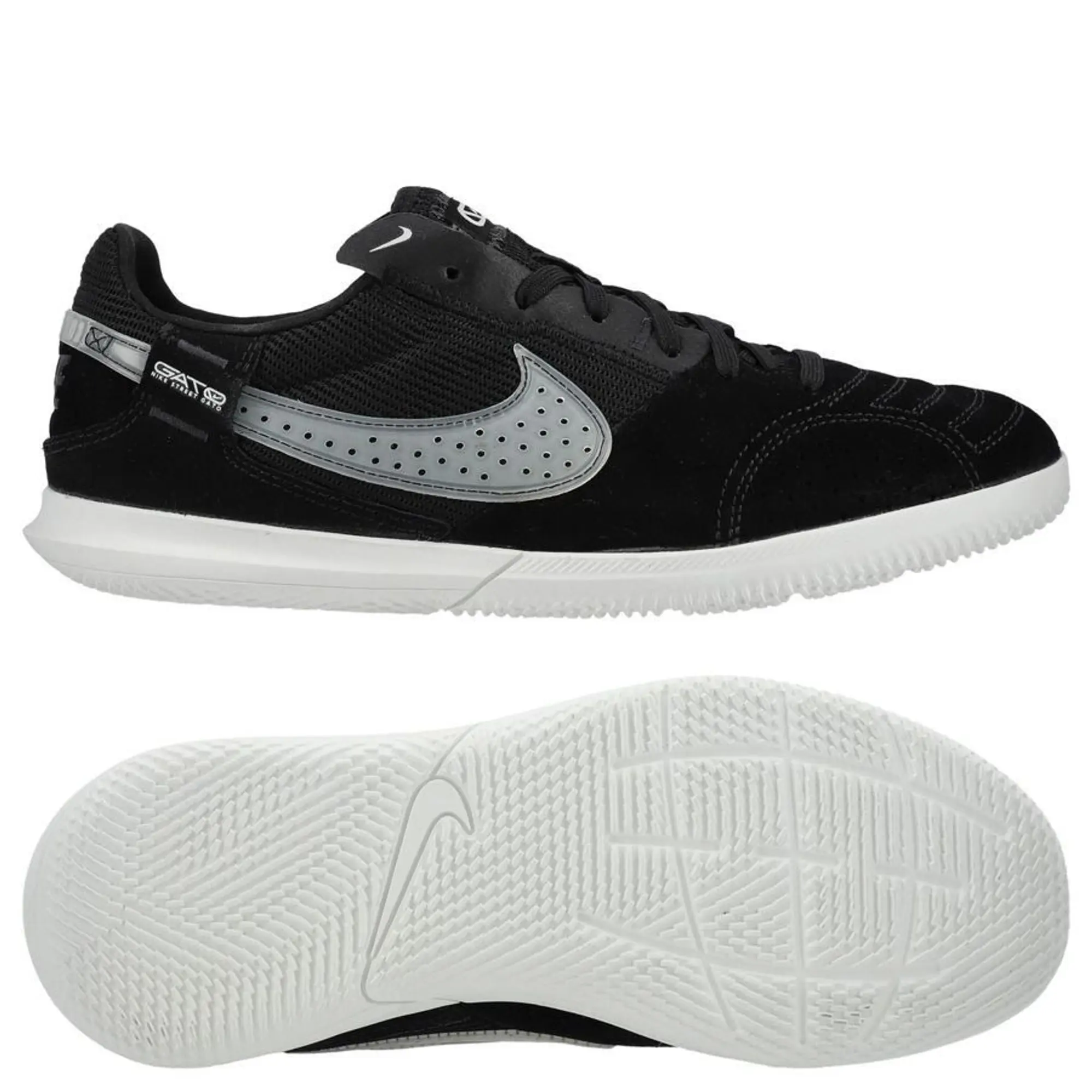 Nike Streetgato Ic - Black/Summit White Kids - ['Black']